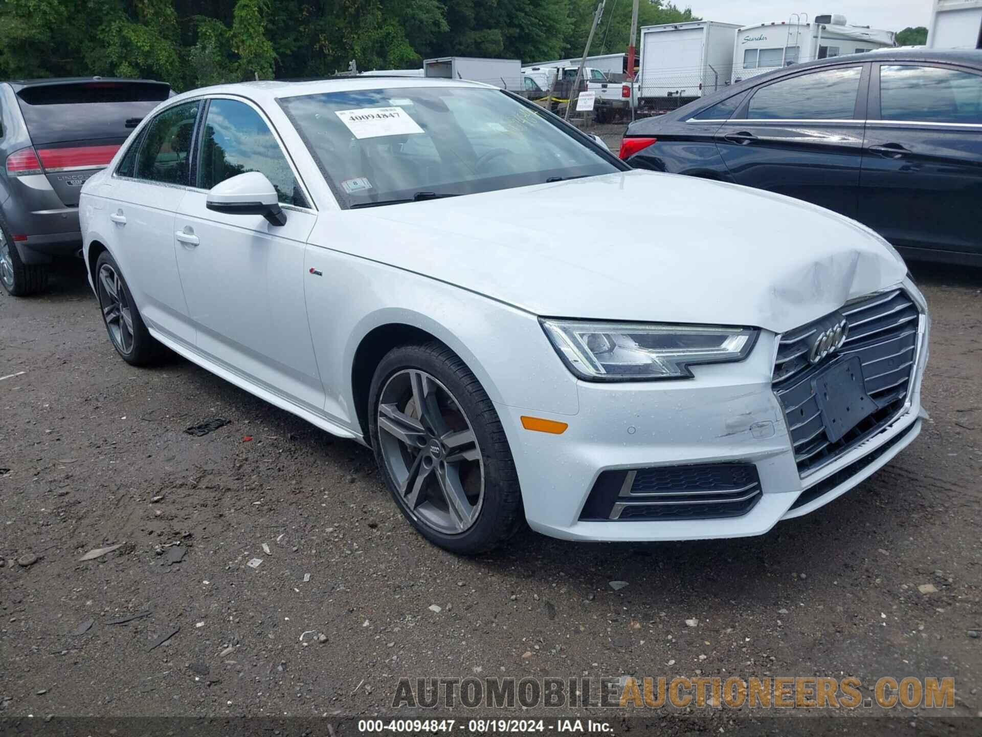 WAUENAF49HN048423 AUDI A4 2017