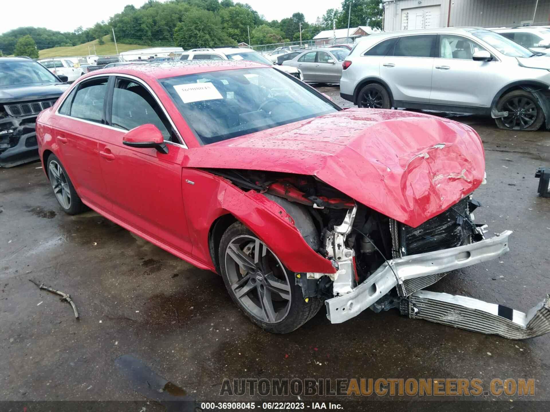 WAUENAF49HN058272 AUDI A4 2017