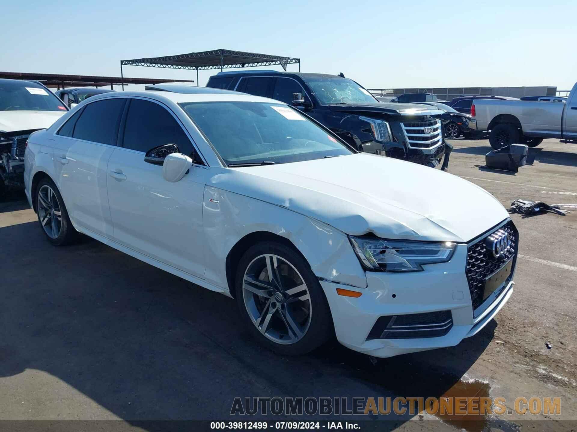 WAUENAF49HN060166 AUDI A4 2017