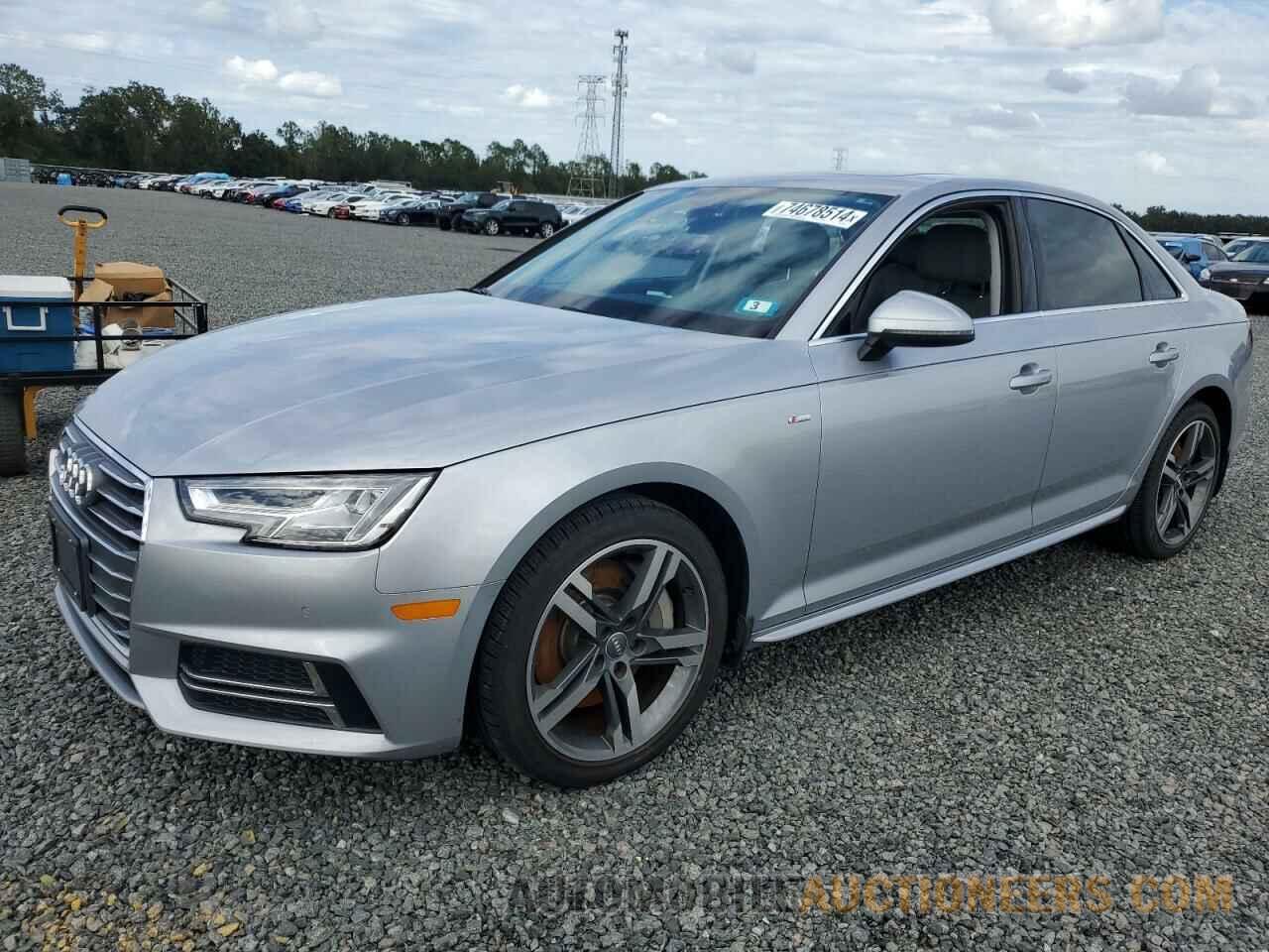 WAUENAF49HN062256 AUDI A4 2017