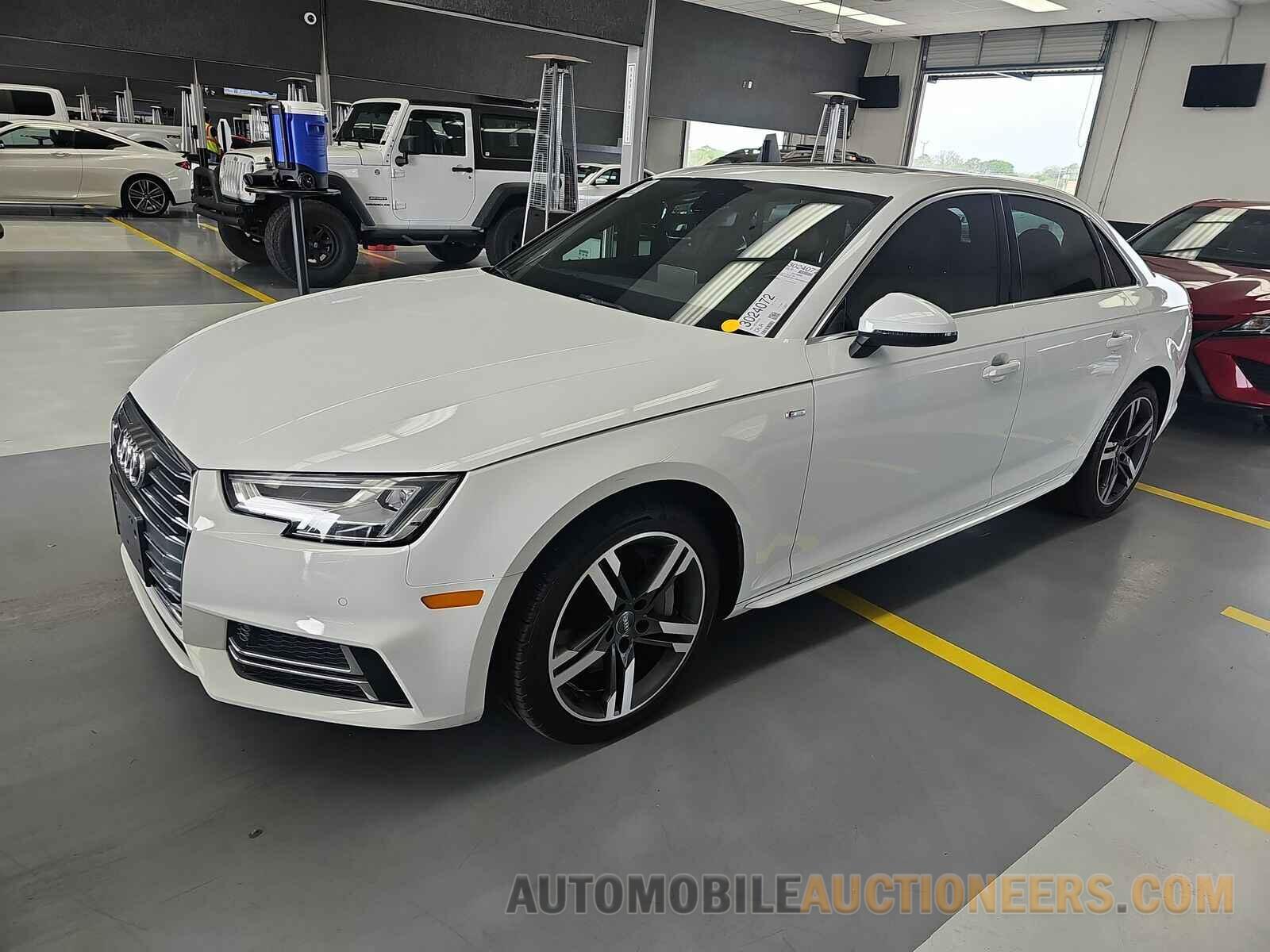 WAUENAF49HN063245 Audi A4 Sedan 2017