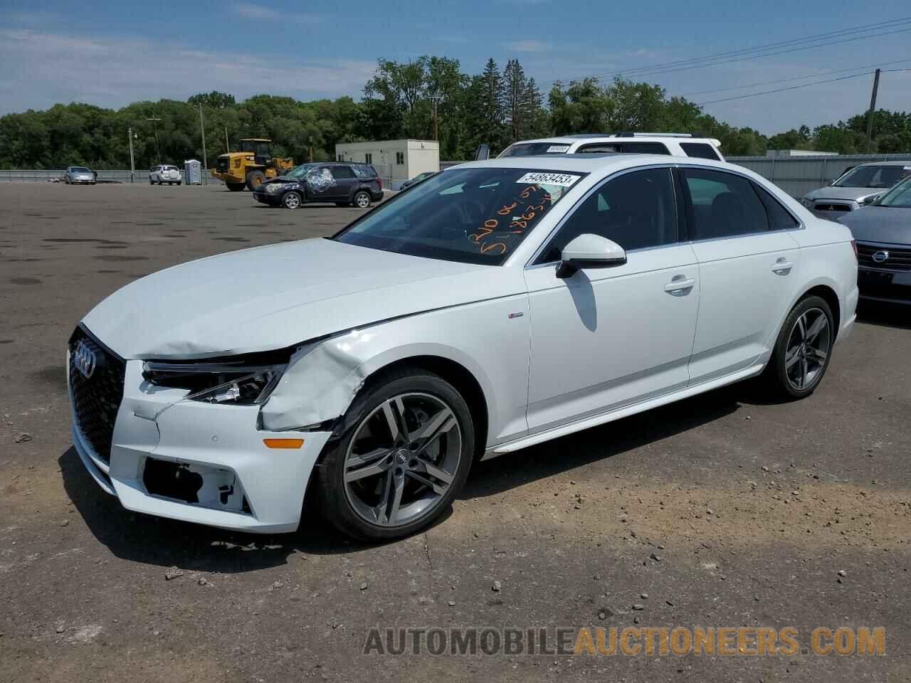 WAUENAF49HN065724 AUDI A4 2017