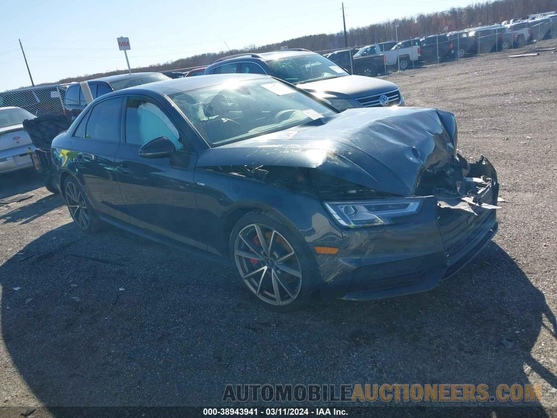 WAUENAF49JA087414 AUDI A4 2018