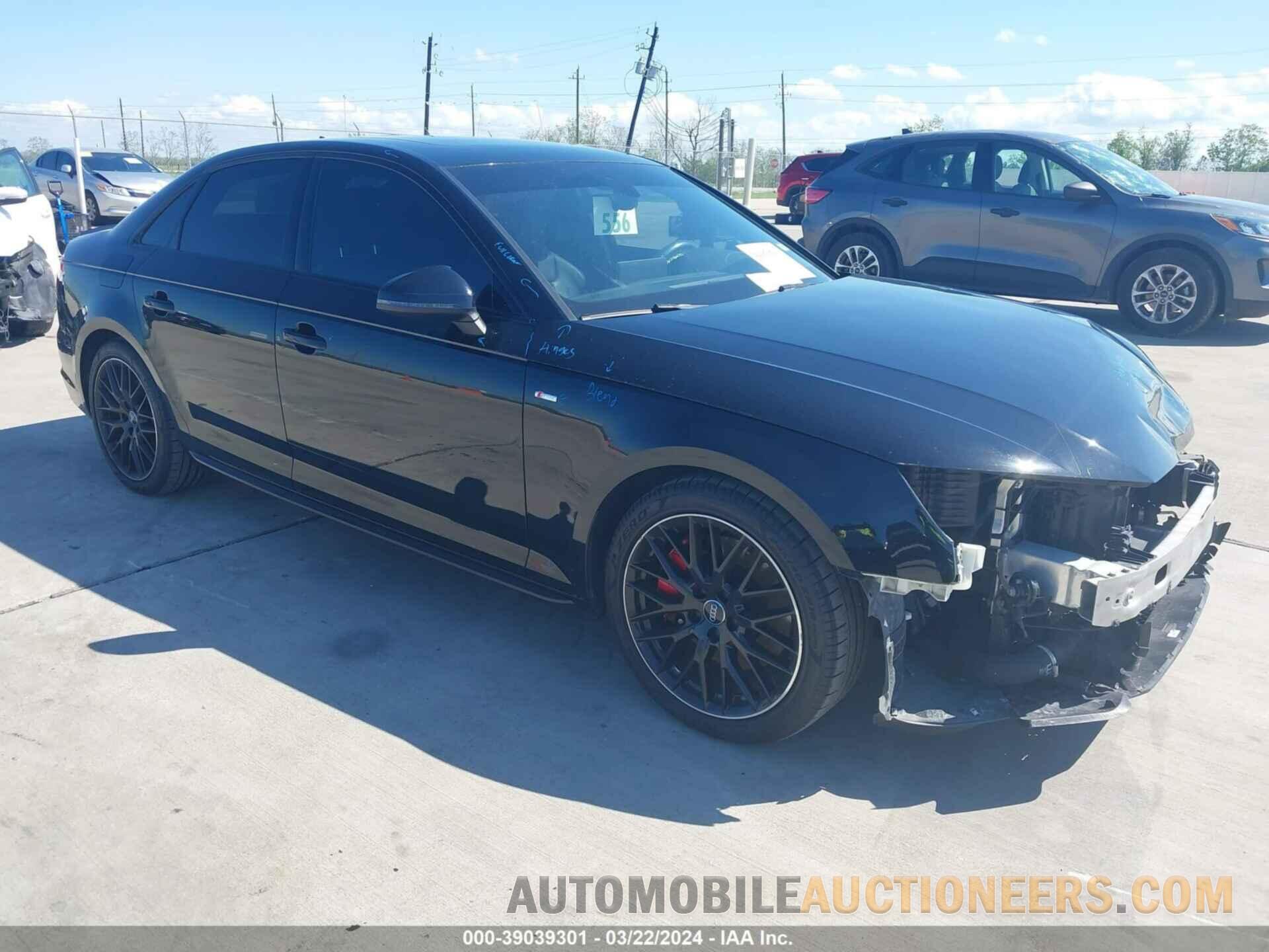 WAUENAF49JA099367 AUDI A4 2018