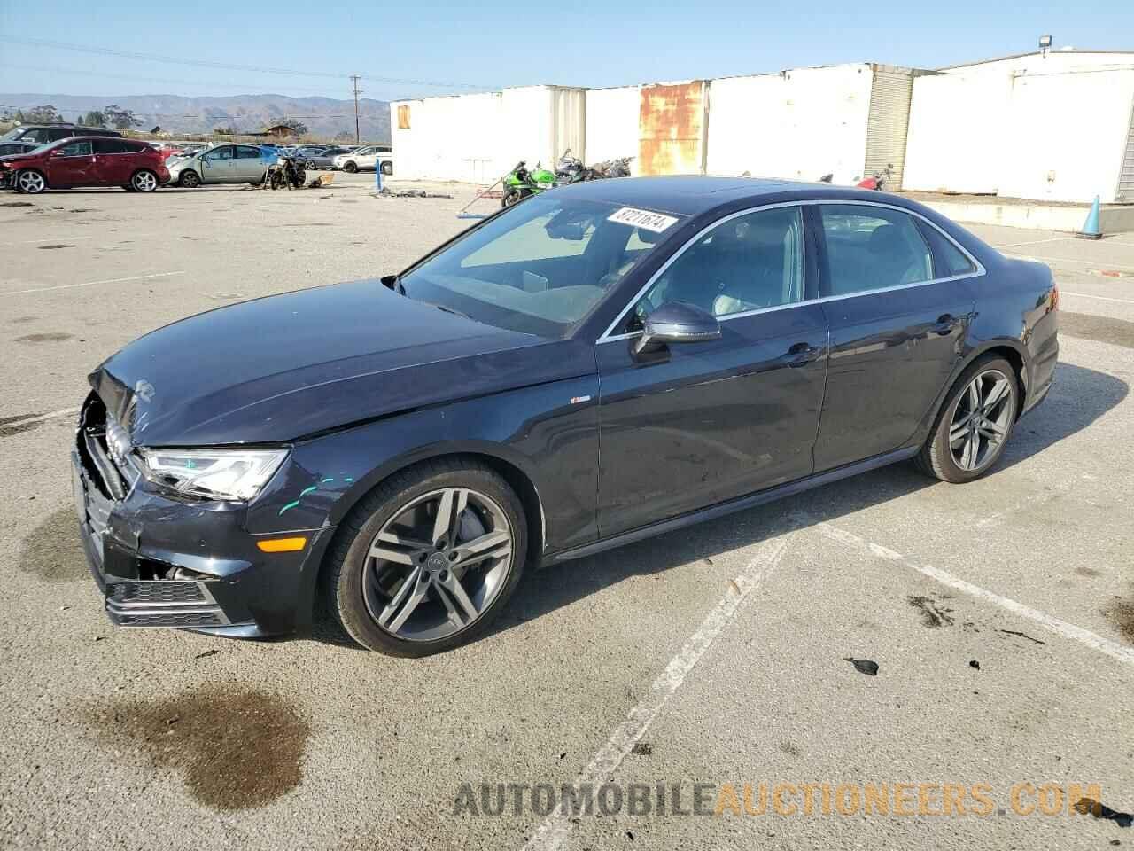 WAUENAF49JA104390 AUDI A4 2018