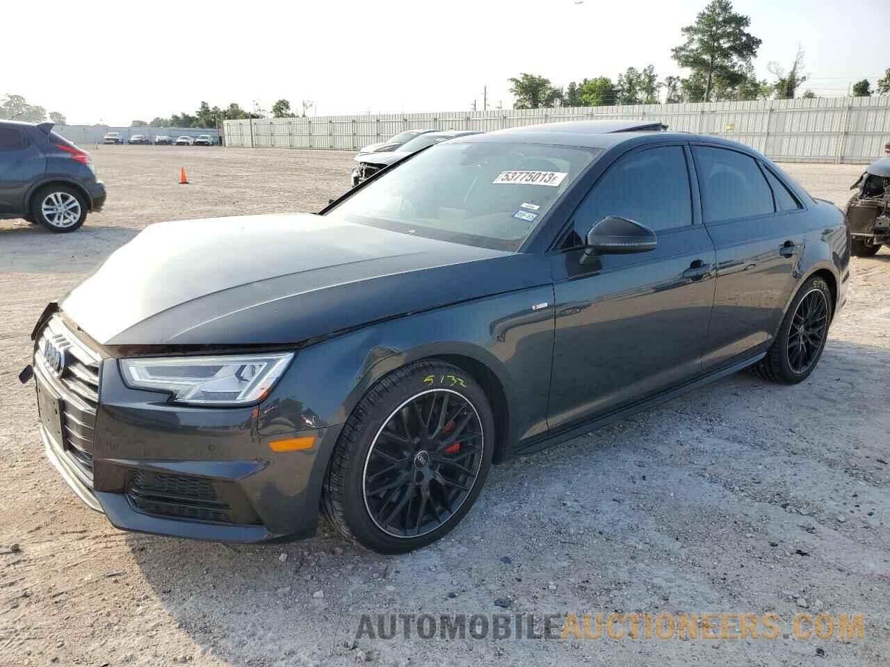 WAUENAF49JA104437 AUDI A4 2018