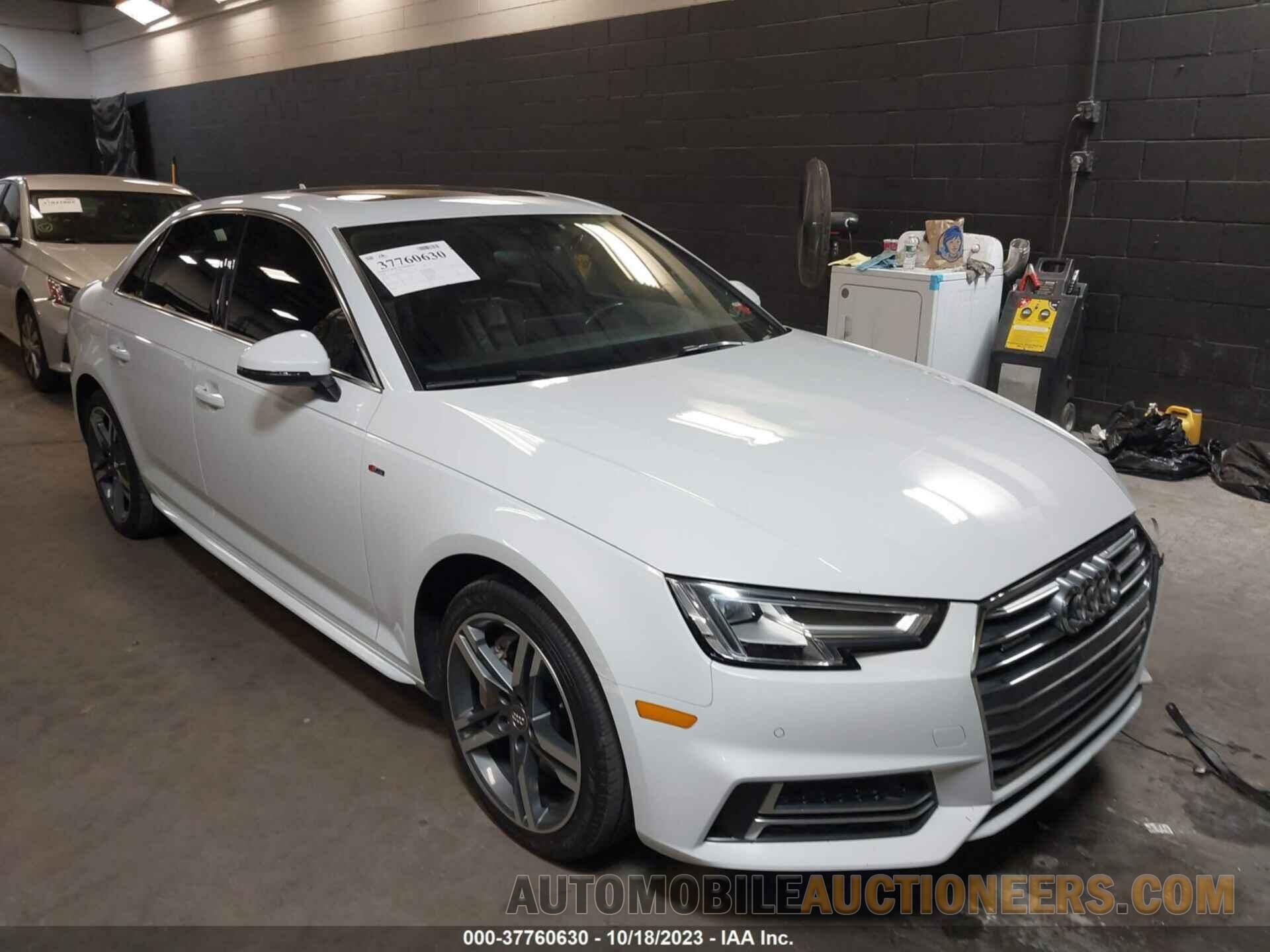 WAUENAF49JA124977 AUDI A4 2018