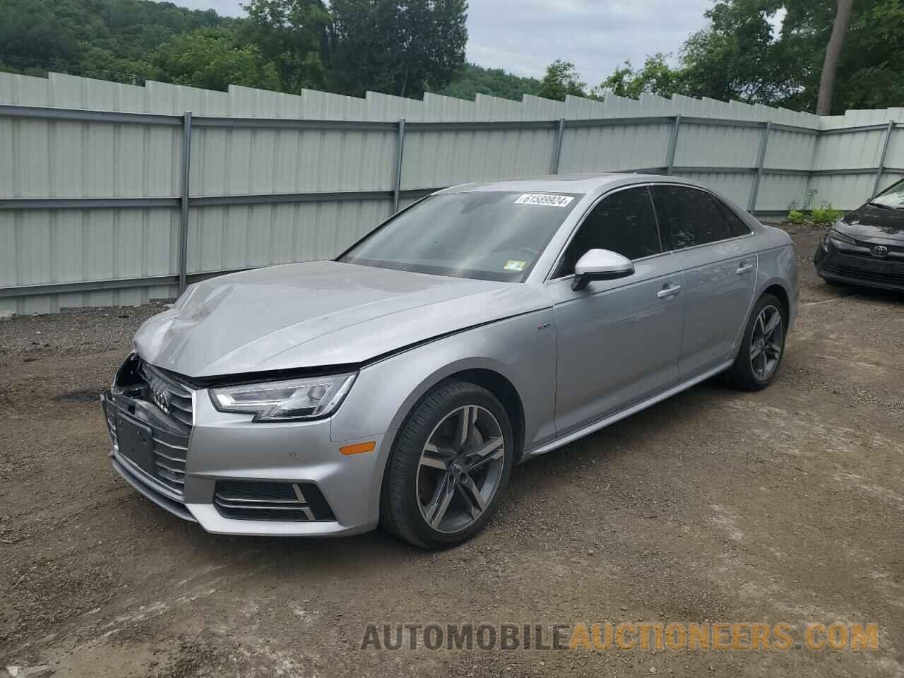 WAUENAF49JA167229 AUDI A4 2018