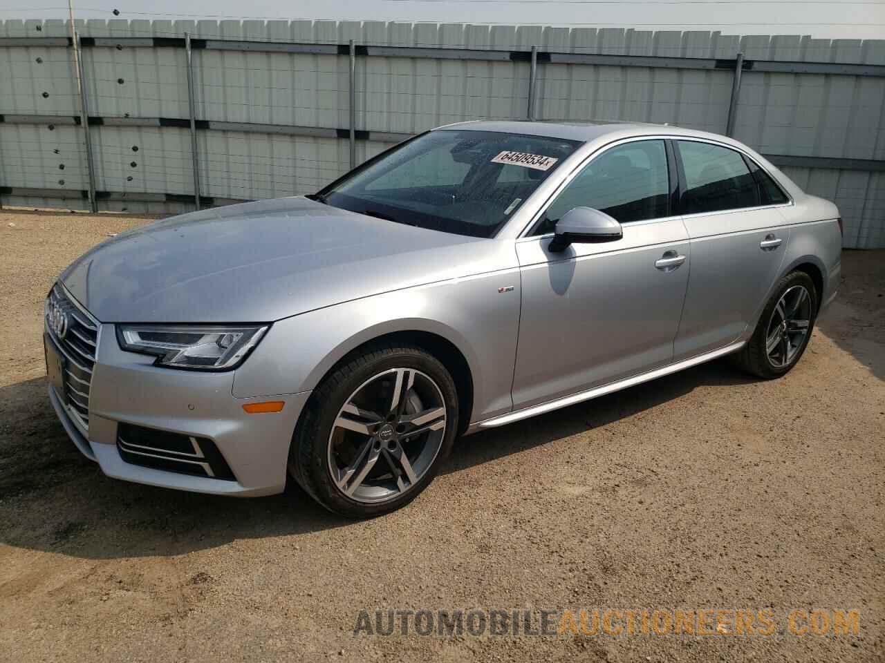 WAUENAF49JA167828 AUDI A4 2018