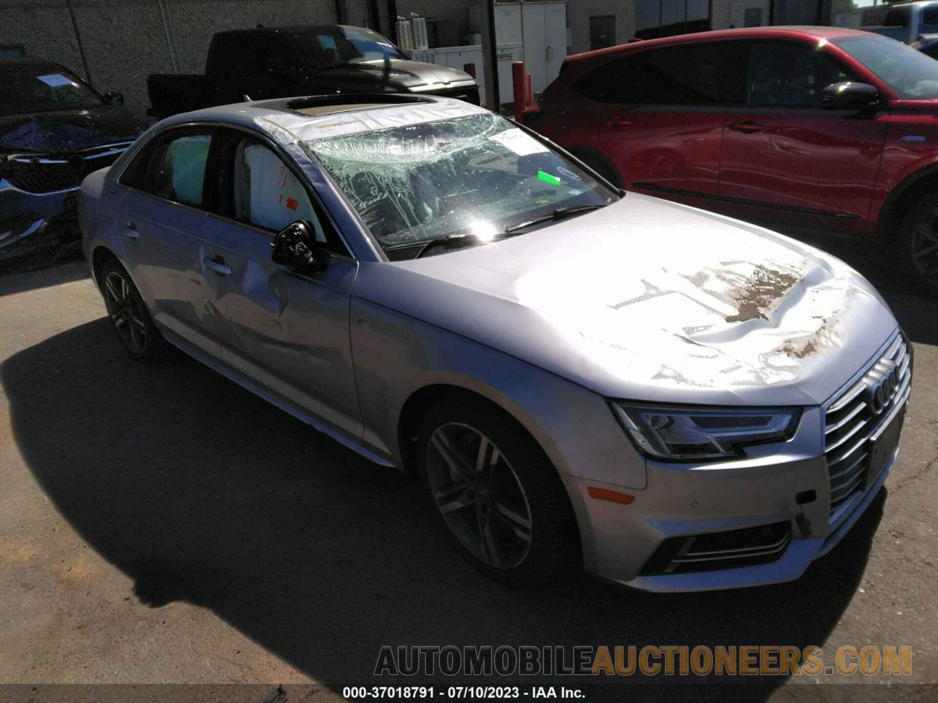 WAUENAF49JA187450 AUDI A4 2018