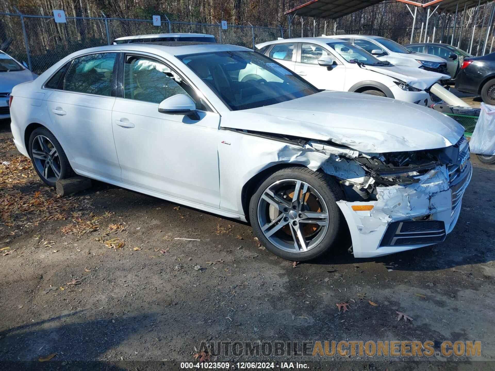 WAUENAF49JN000331 AUDI A4 2018