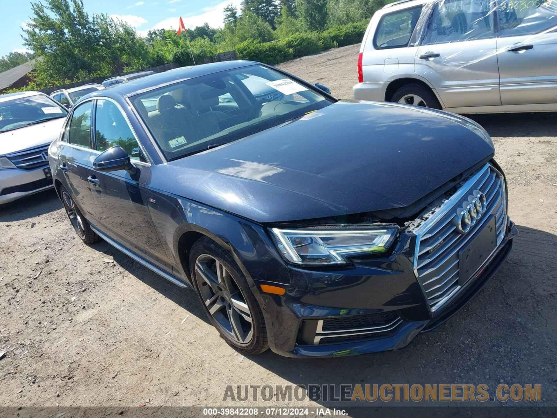 WAUENAF49JN014472 AUDI A4 2018