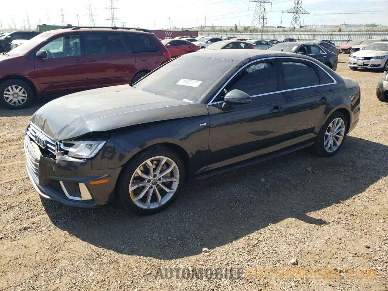 WAUENAF49KA007501 AUDI A4 2019