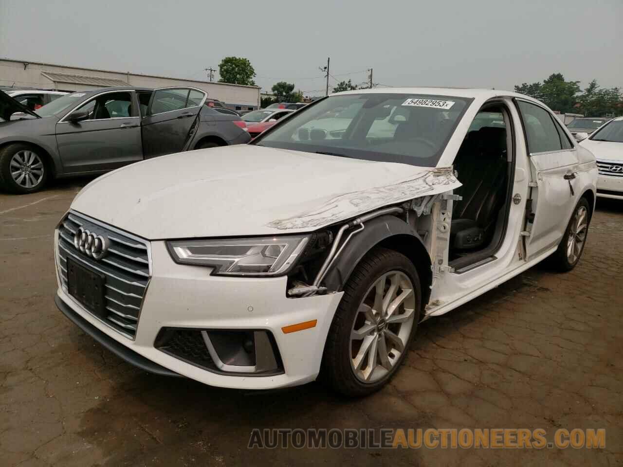 WAUENAF49KA055323 AUDI A4 2019