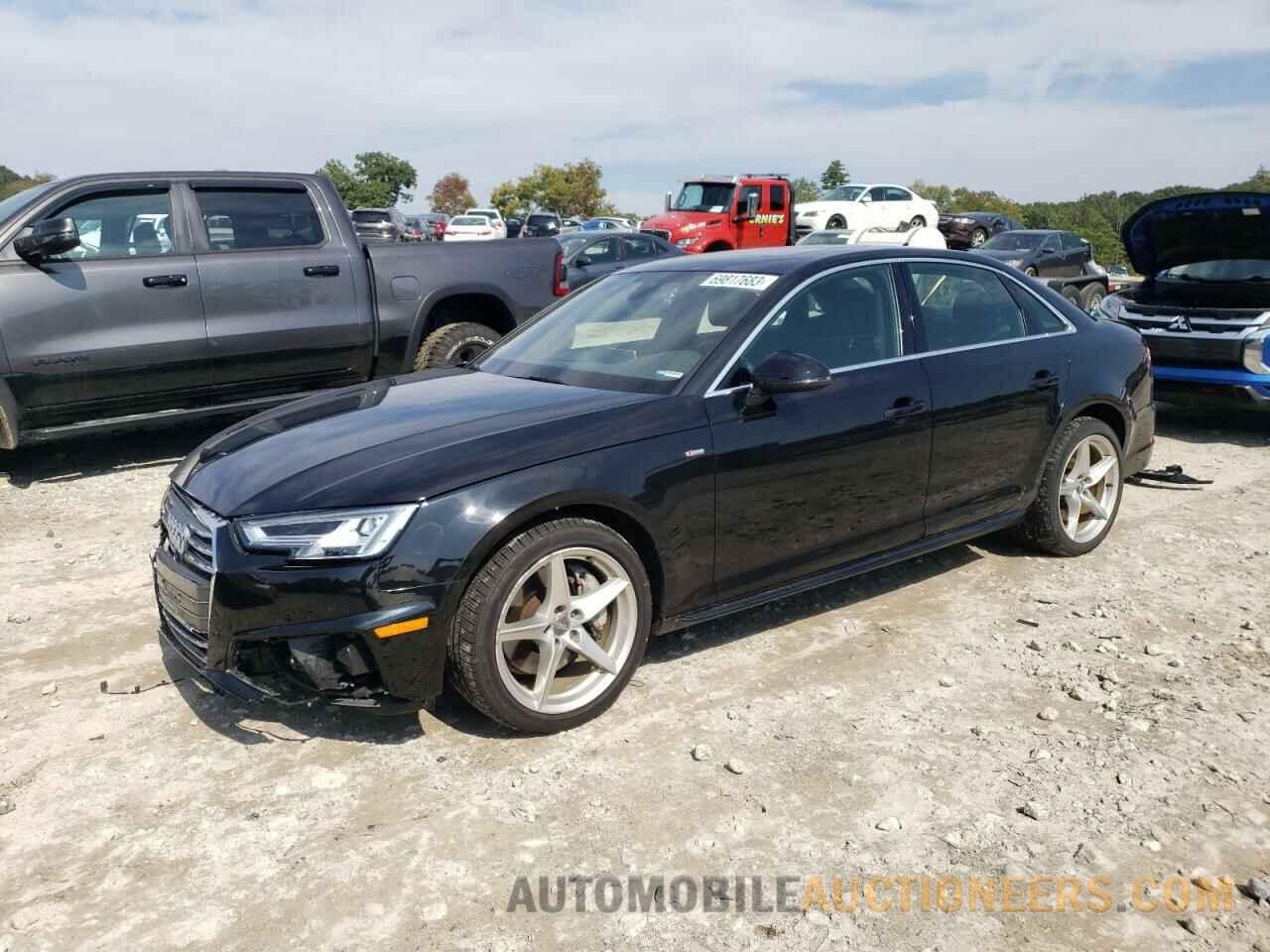 WAUENAF49KA055886 AUDI A4 2019