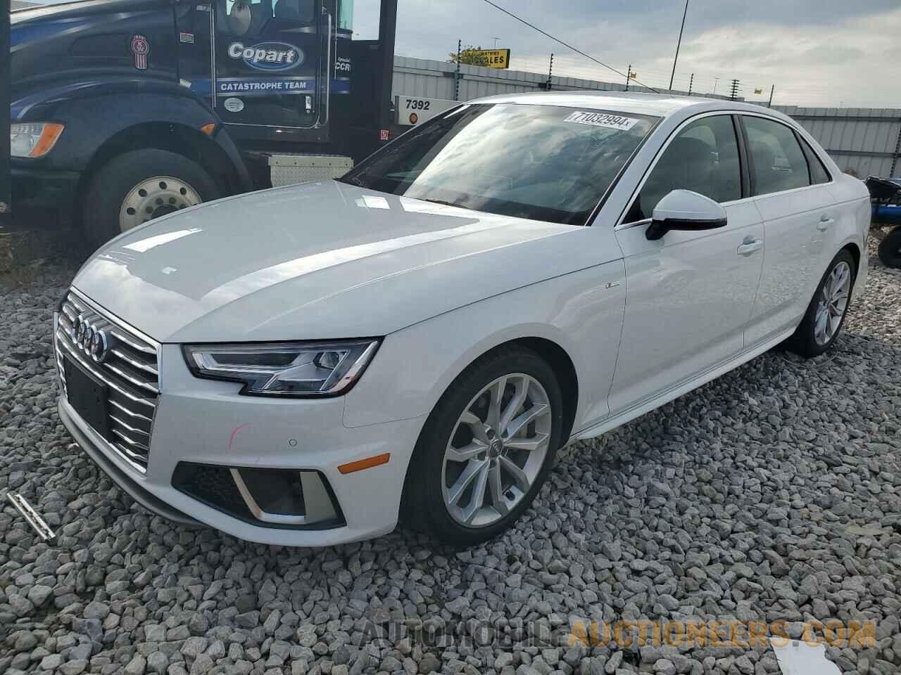 WAUENAF49KN008608 AUDI A4 2019