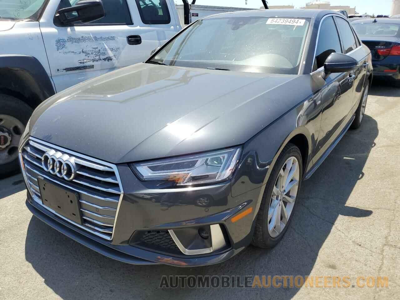 WAUENAF49KN013551 AUDI A4 2019