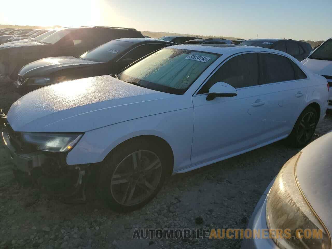 WAUENAF4XHN004351 AUDI A4 2017