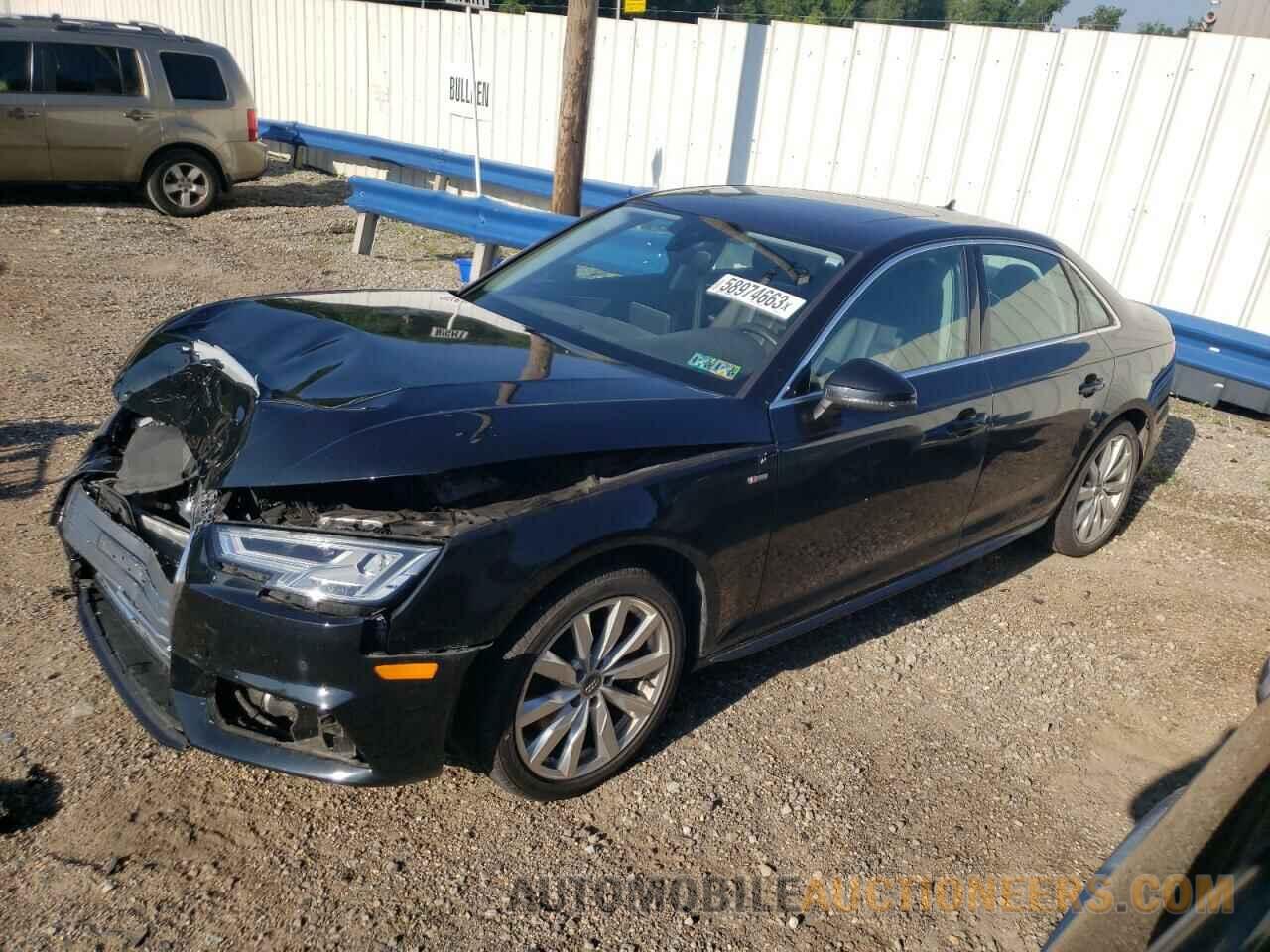 WAUENAF4XHN005225 AUDI A4 2017