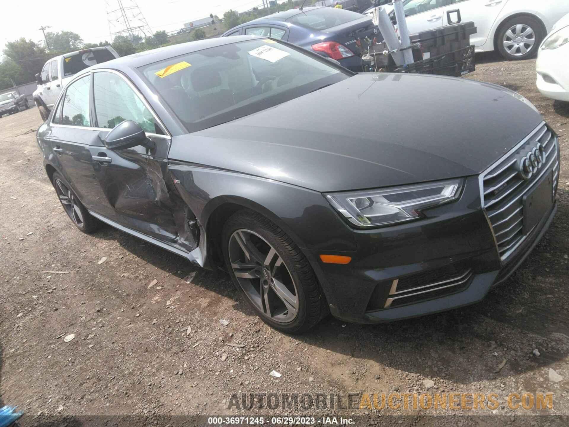 WAUENAF4XHN006634 AUDI A4 2017