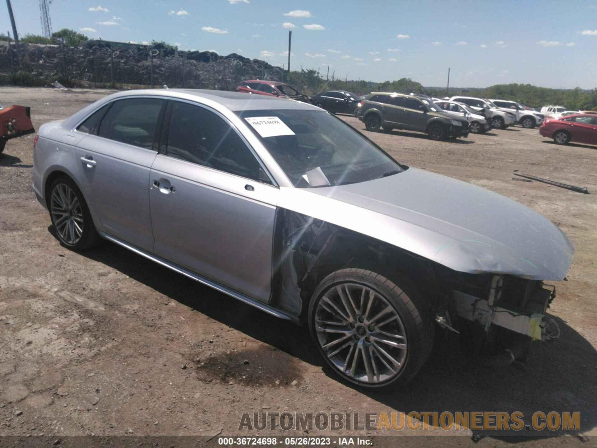 WAUENAF4XHN012367 AUDI A4 2017