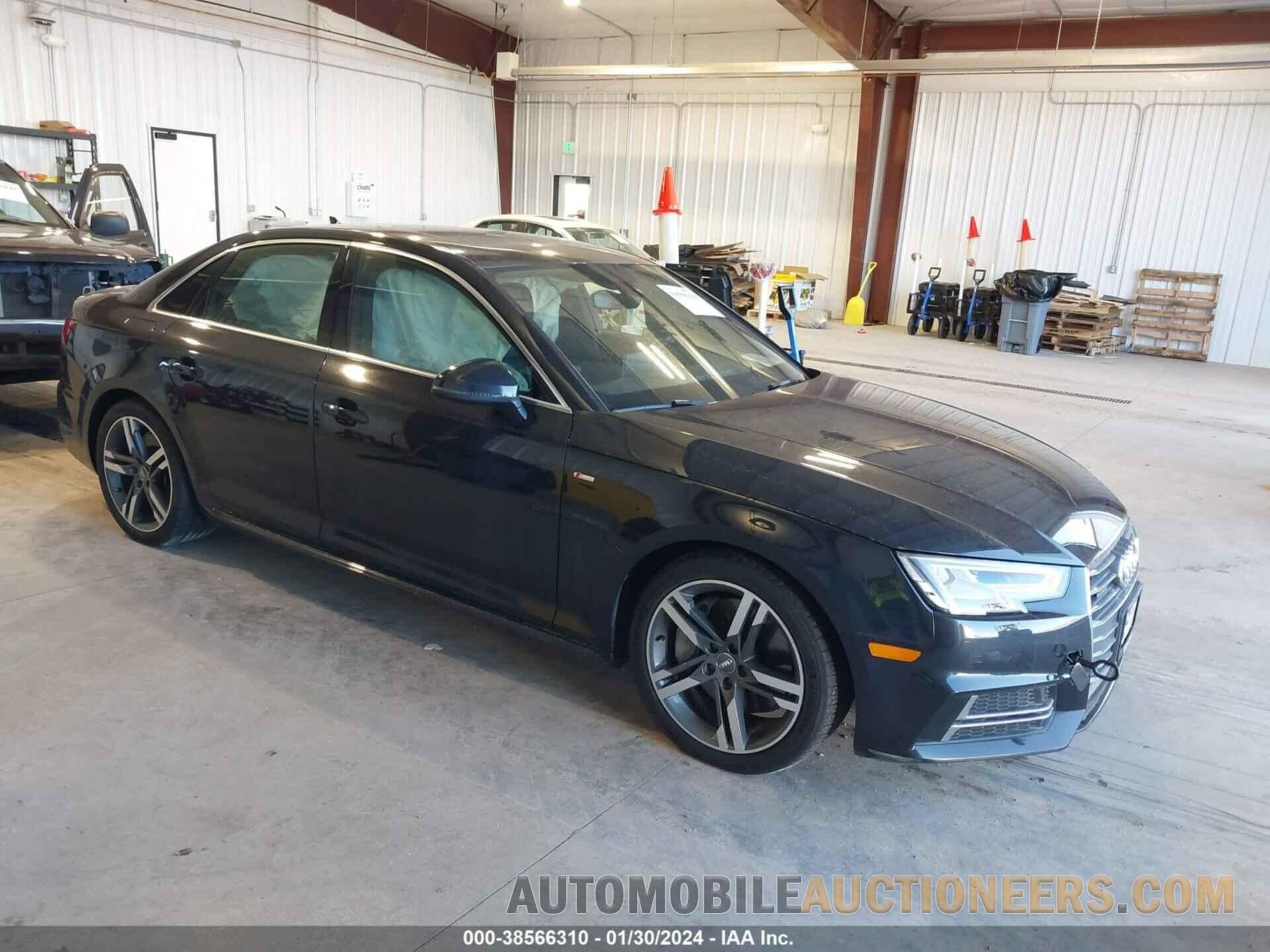 WAUENAF4XHN024812 AUDI A4 2017