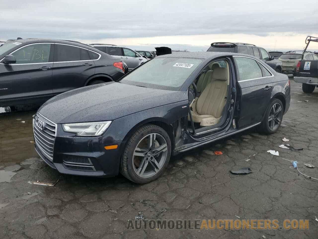 WAUENAF4XHN037527 AUDI A4 2017