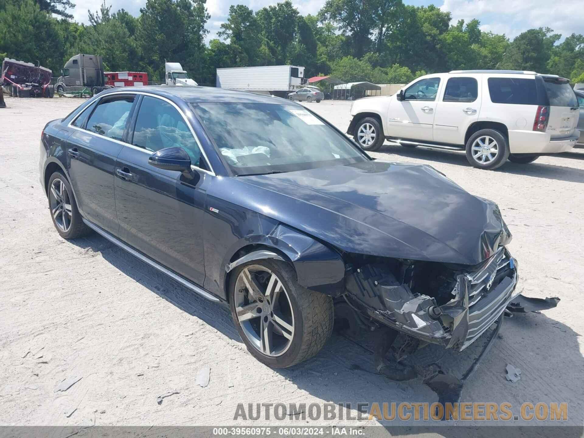 WAUENAF4XHN046809 AUDI A4 2017