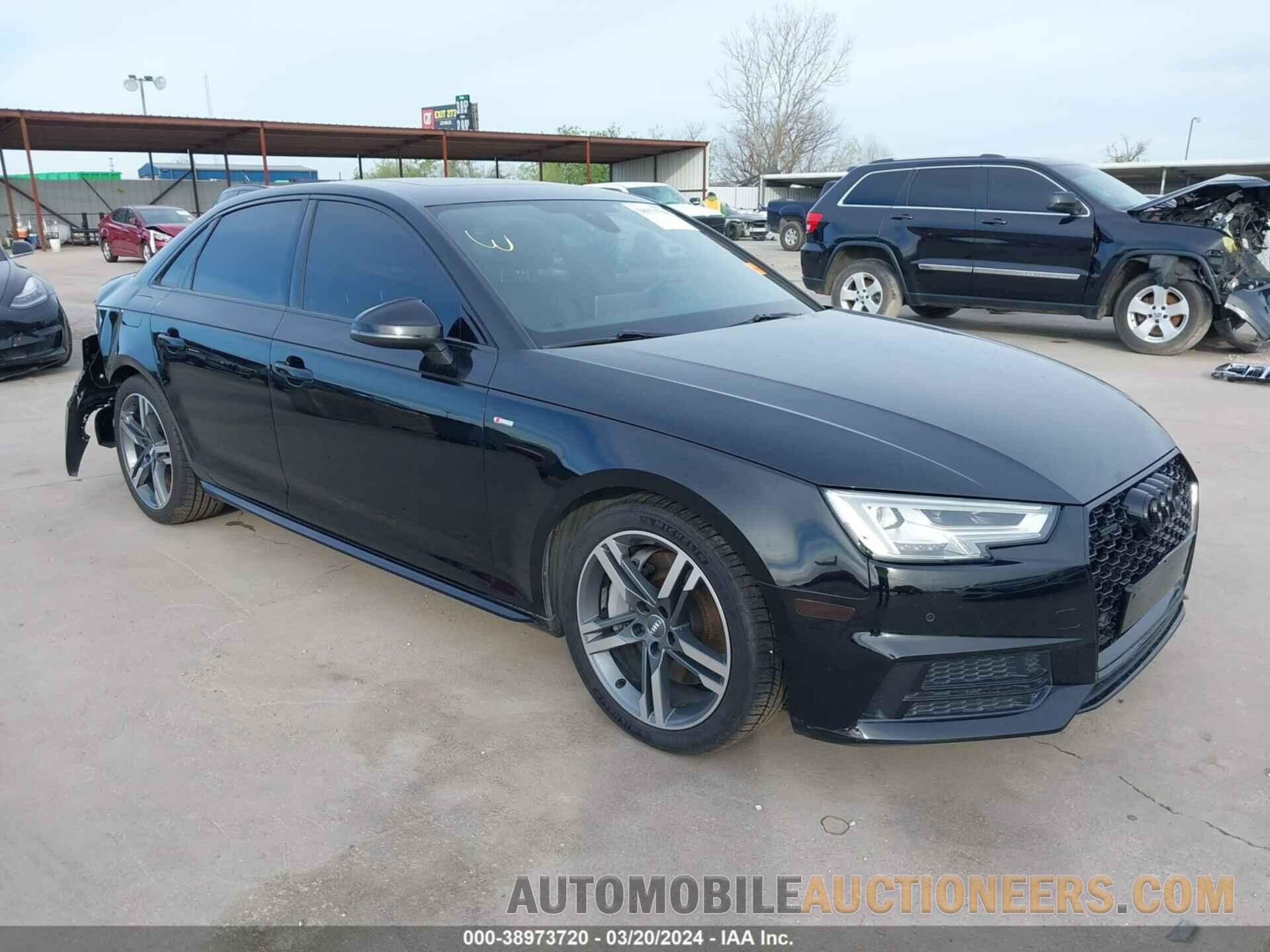 WAUENAF4XHN049855 AUDI A4 2017