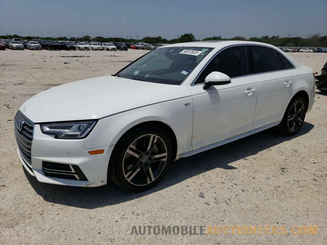 WAUENAF4XHN058863 AUDI A4 2017