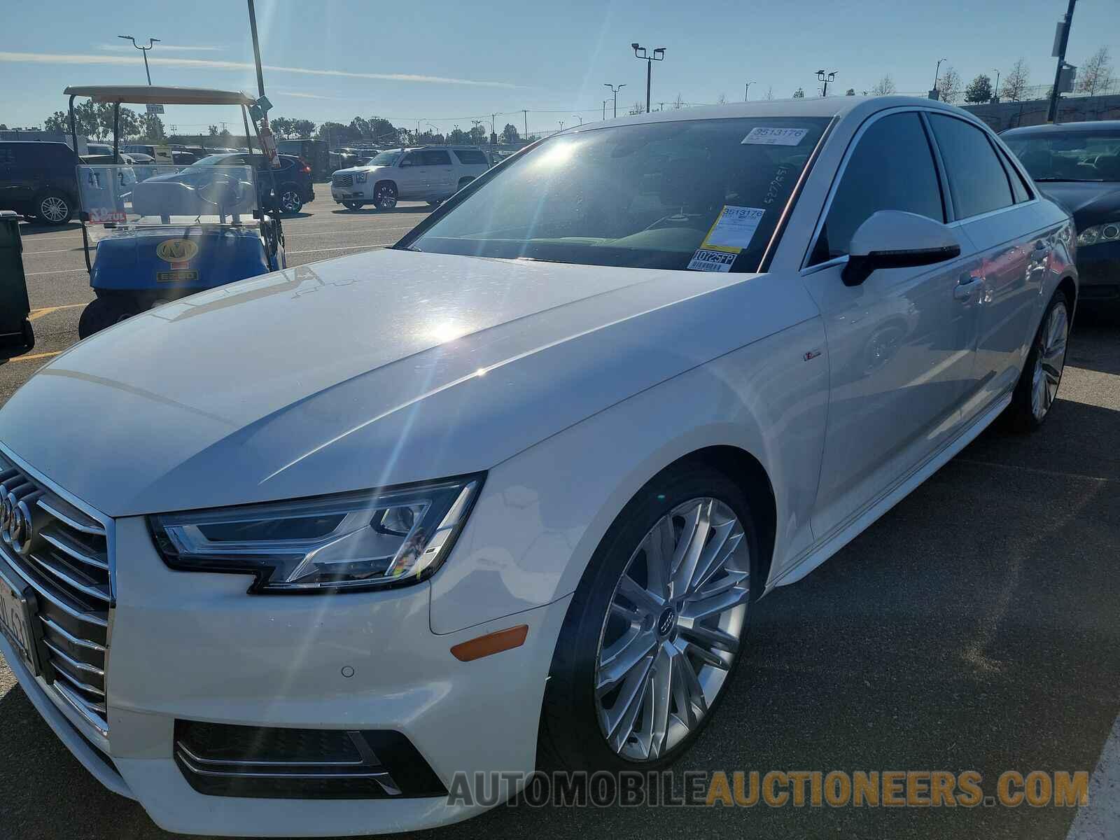 WAUENAF4XHN063853 Audi A4 Sedan 2017