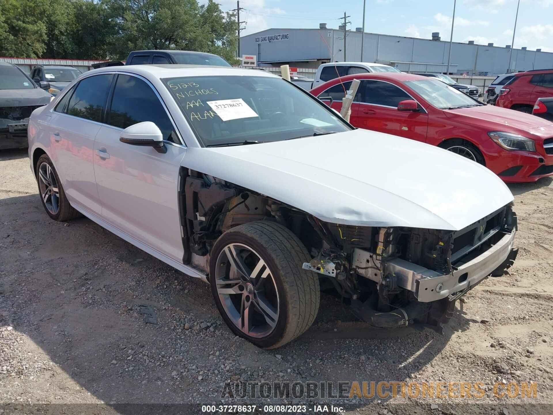 WAUENAF4XHN064064 AUDI A4 2017