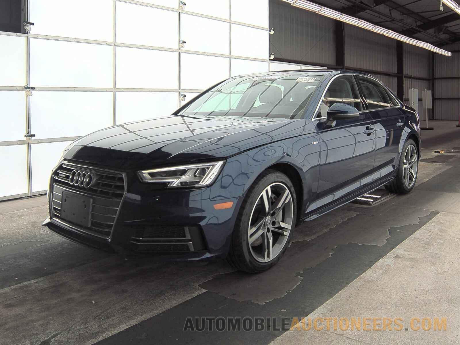 WAUENAF4XHN067501 Audi A4 Sedan 2017