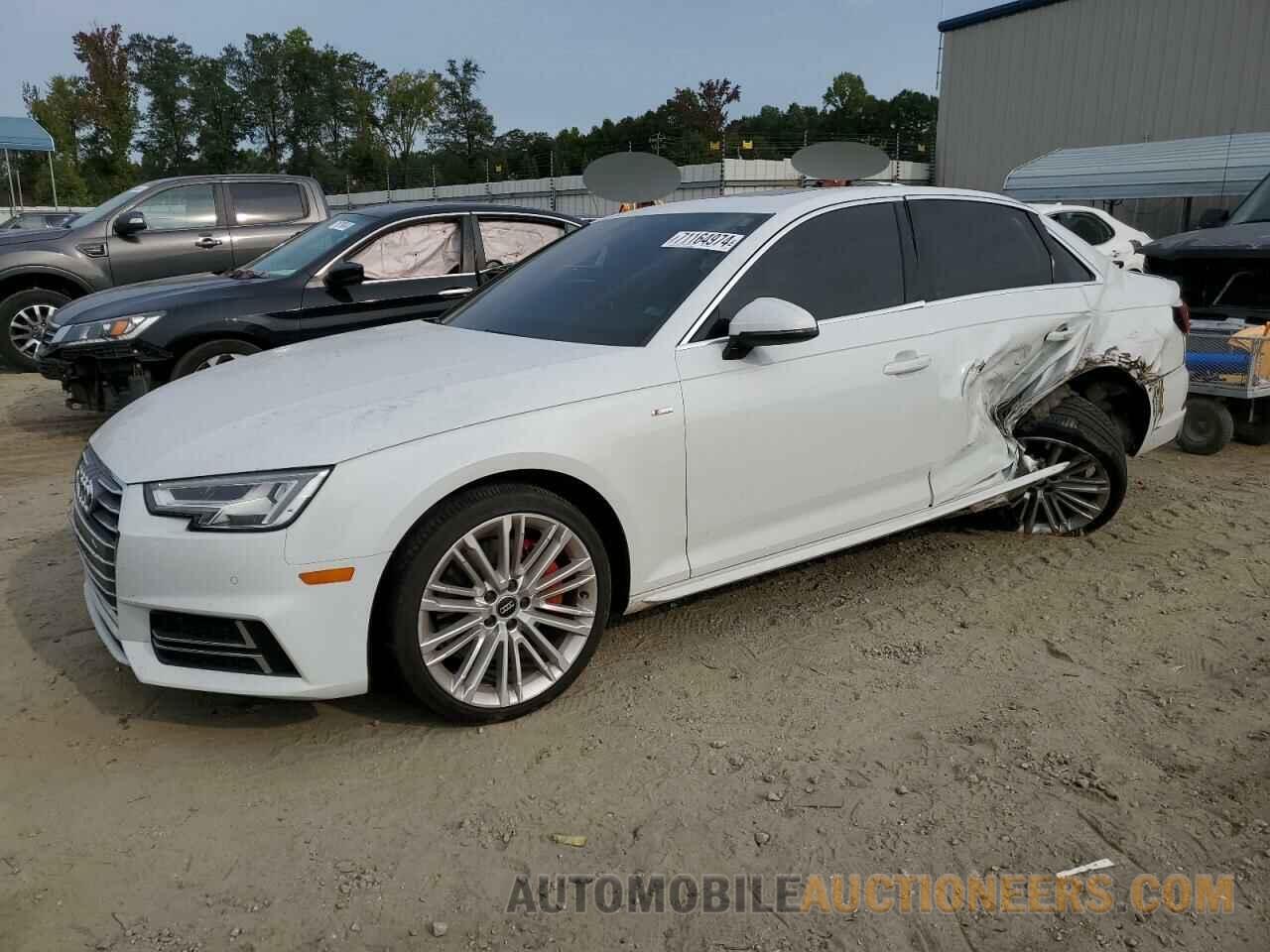 WAUENAF4XHN068048 AUDI A4 2017