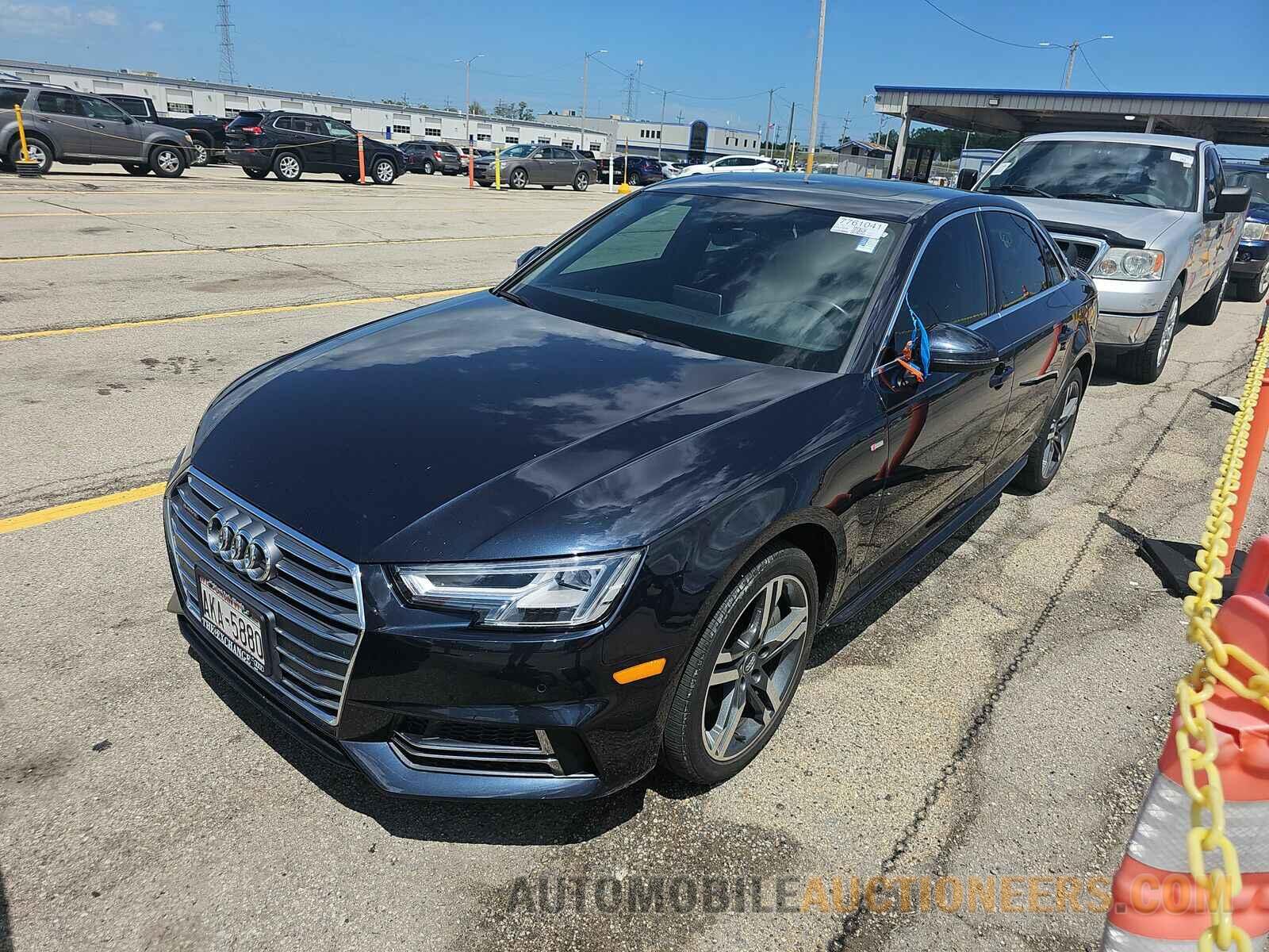 WAUENAF4XHN071743 Audi A4 Sedan 2017