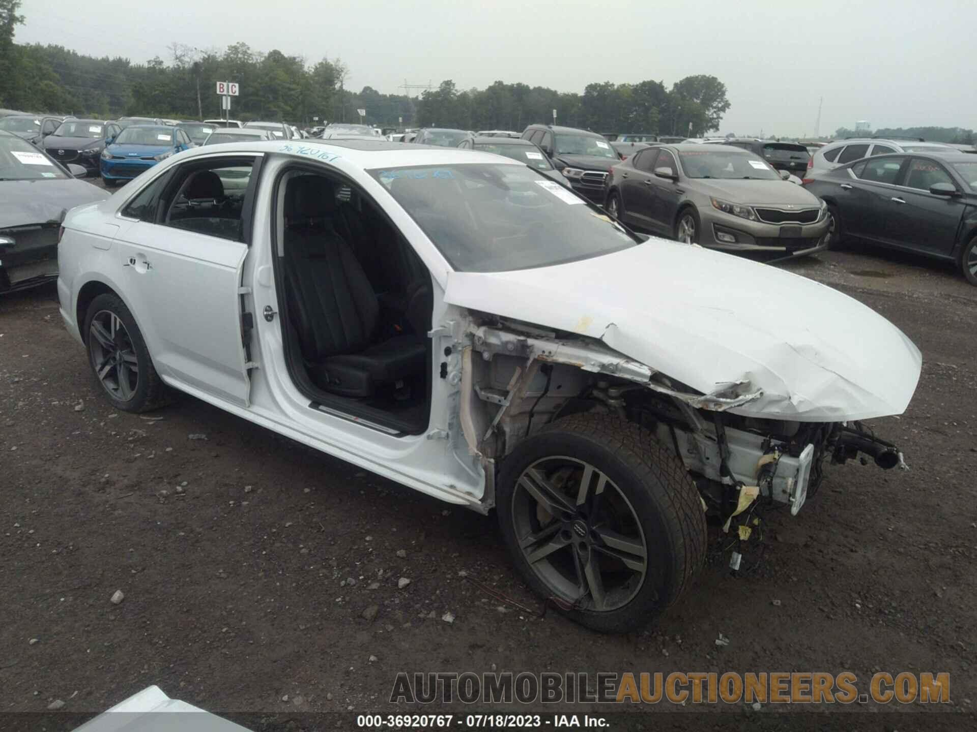 WAUENAF4XJA039789 AUDI A4 2018