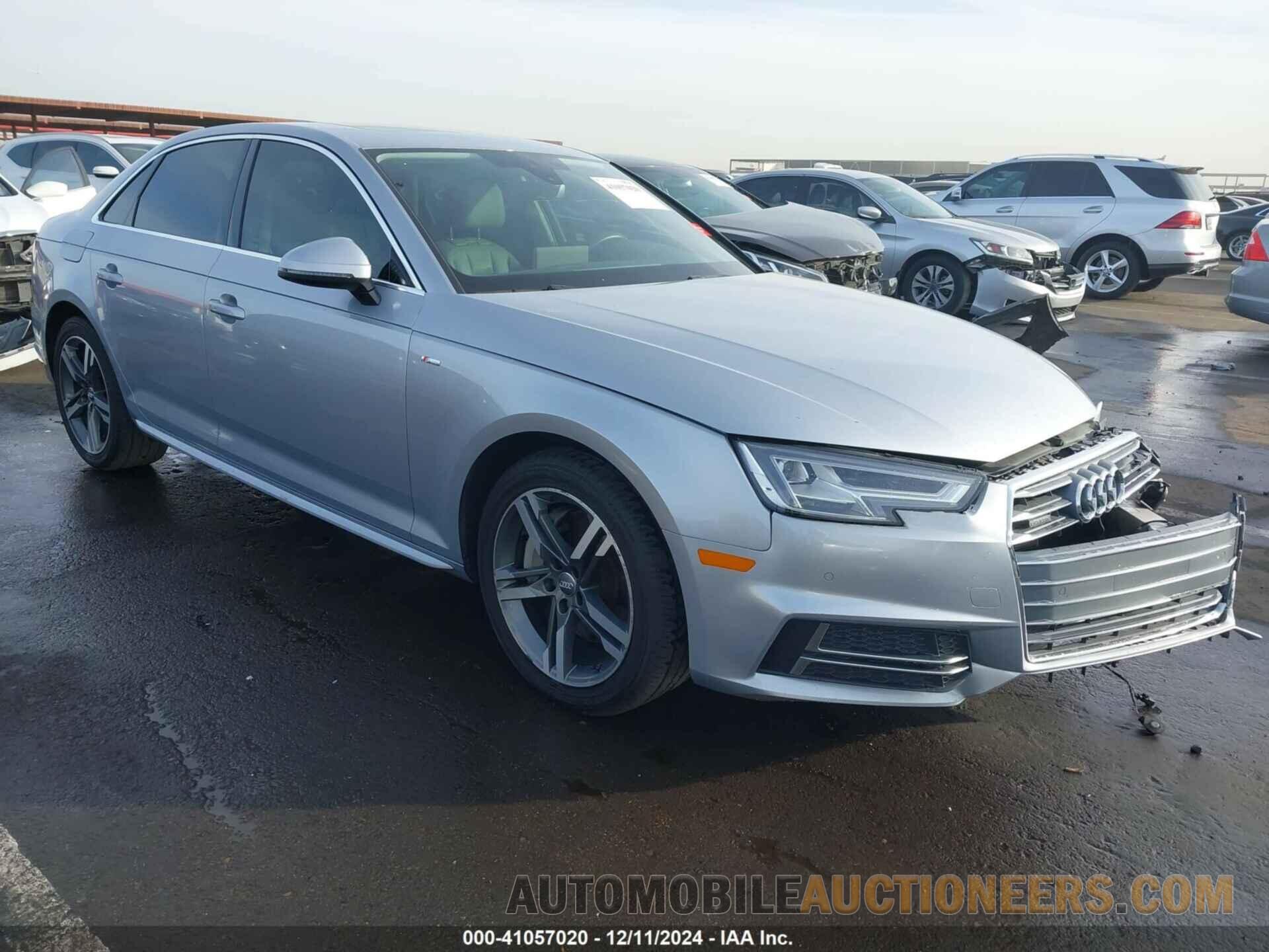 WAUENAF4XJA051215 AUDI A4 2018