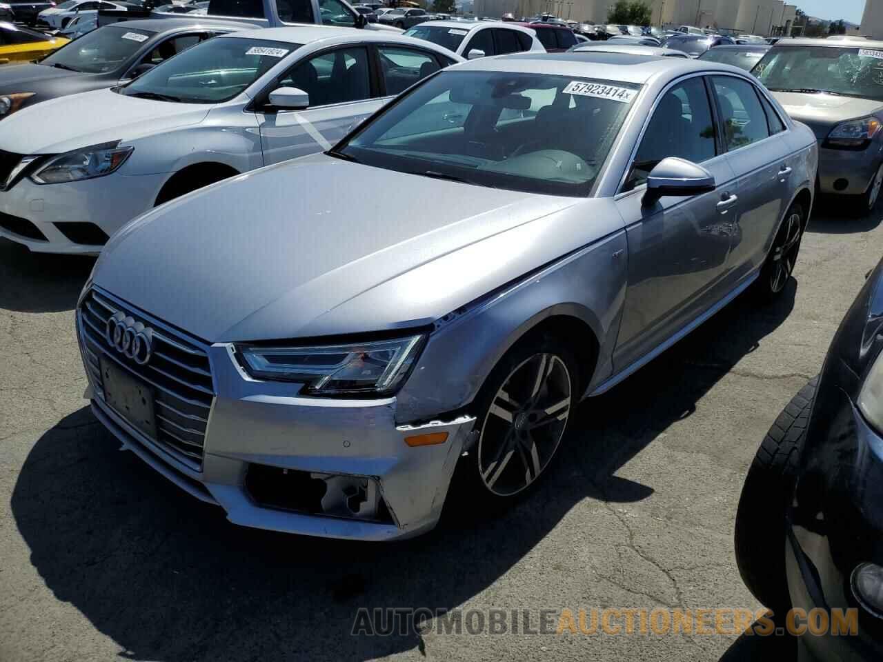 WAUENAF4XJA064918 AUDI A4 2018