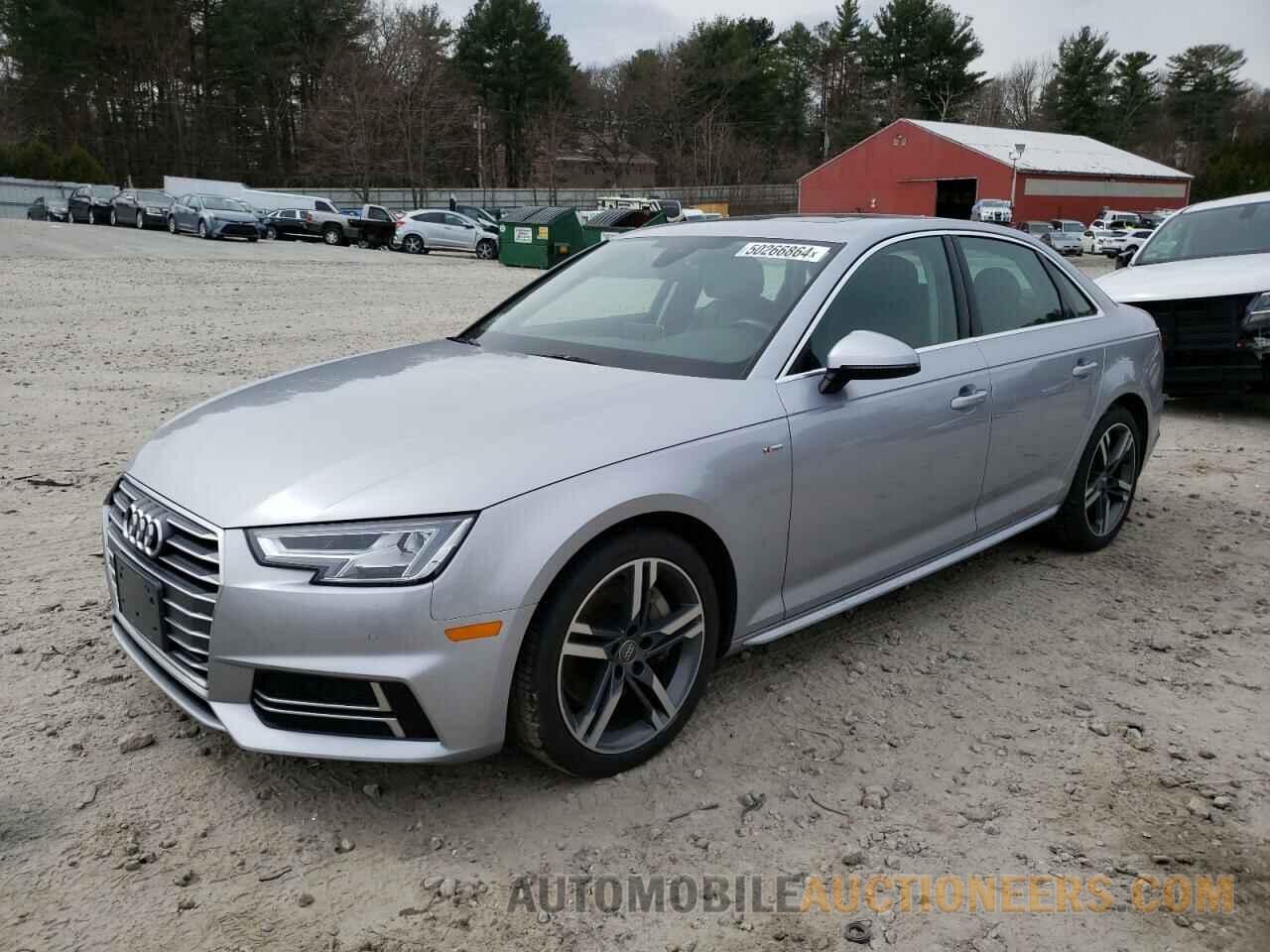 WAUENAF4XJA083629 AUDI A4 2018