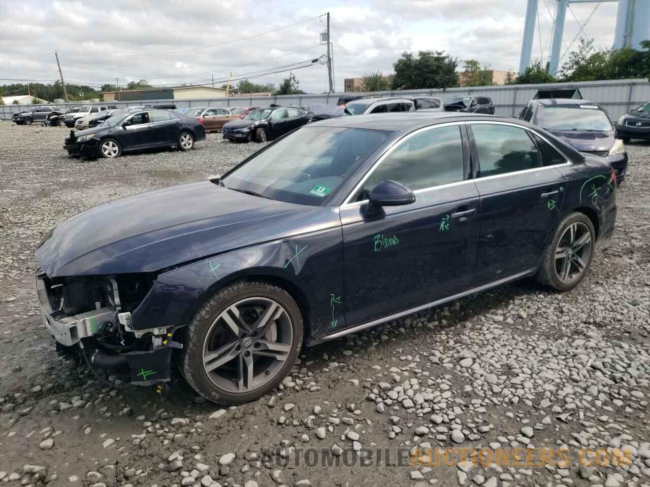 WAUENAF4XJA086272 AUDI A4 2018