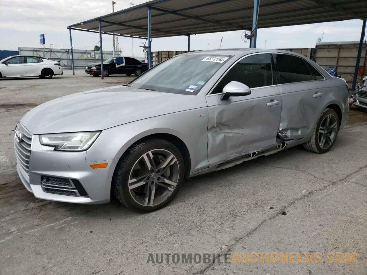 WAUENAF4XJA103328 AUDI A4 2018