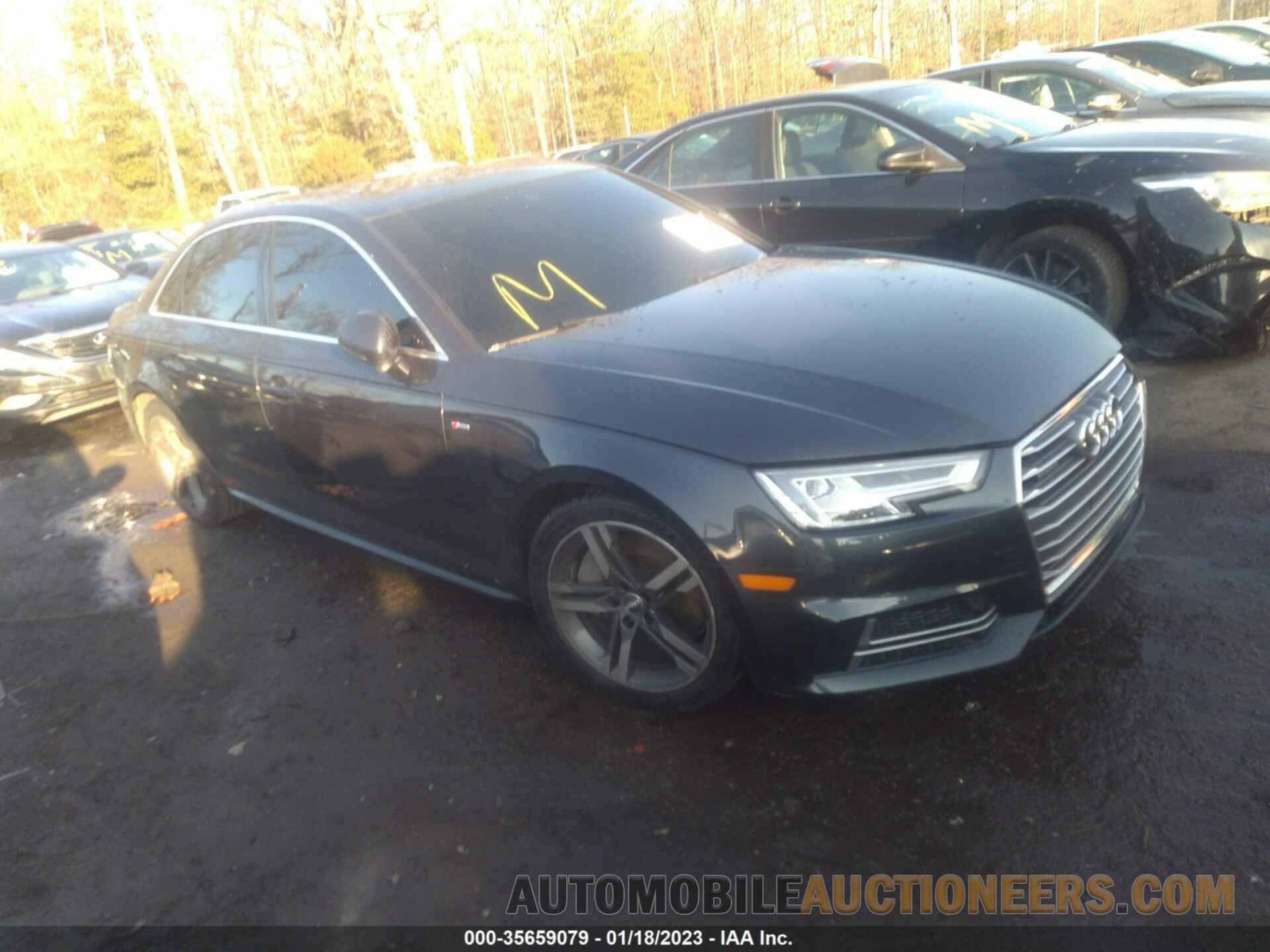 WAUENAF4XJN003674 AUDI A4 2018