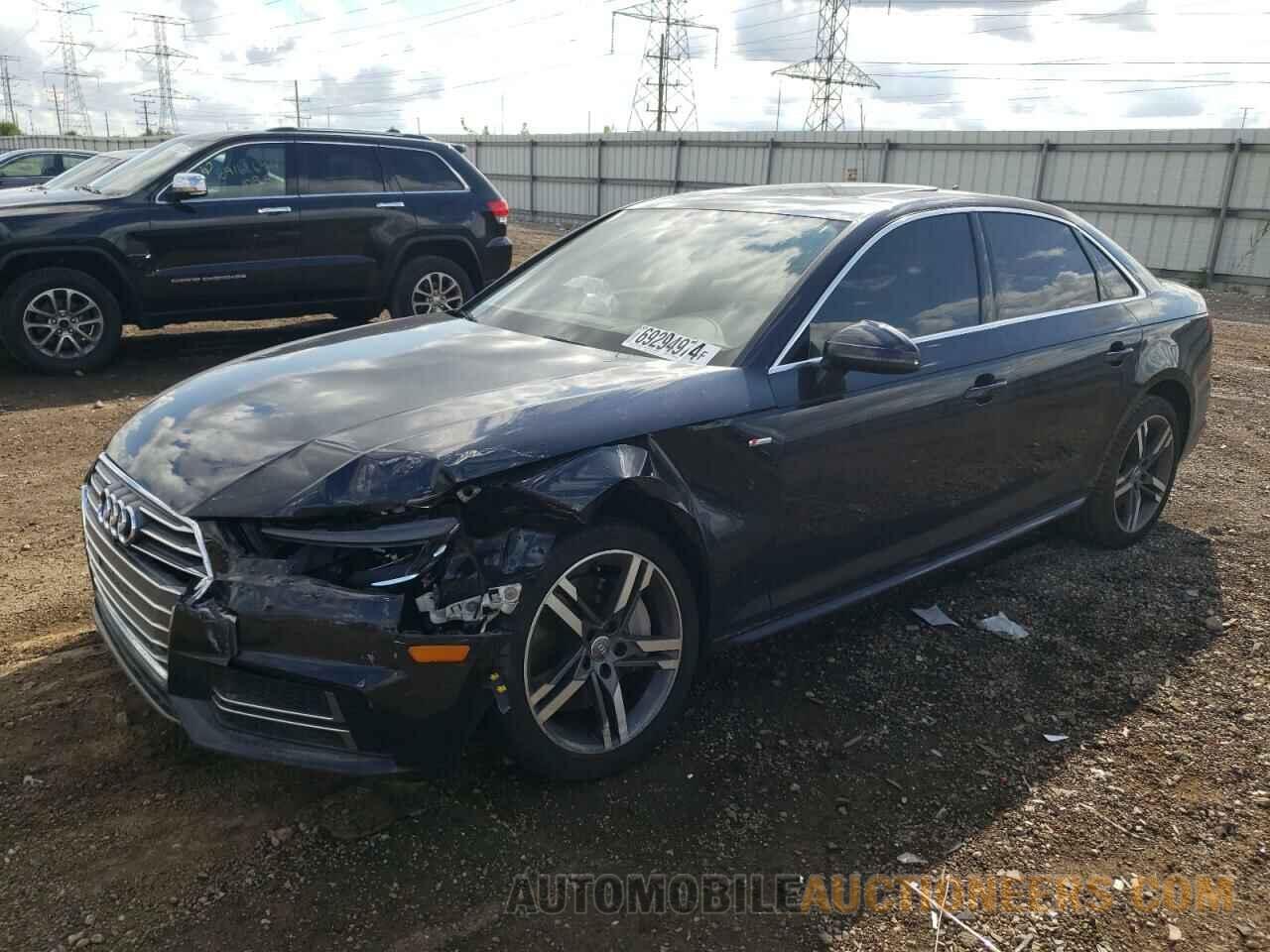 WAUENAF4XJN008115 AUDI A4 2018