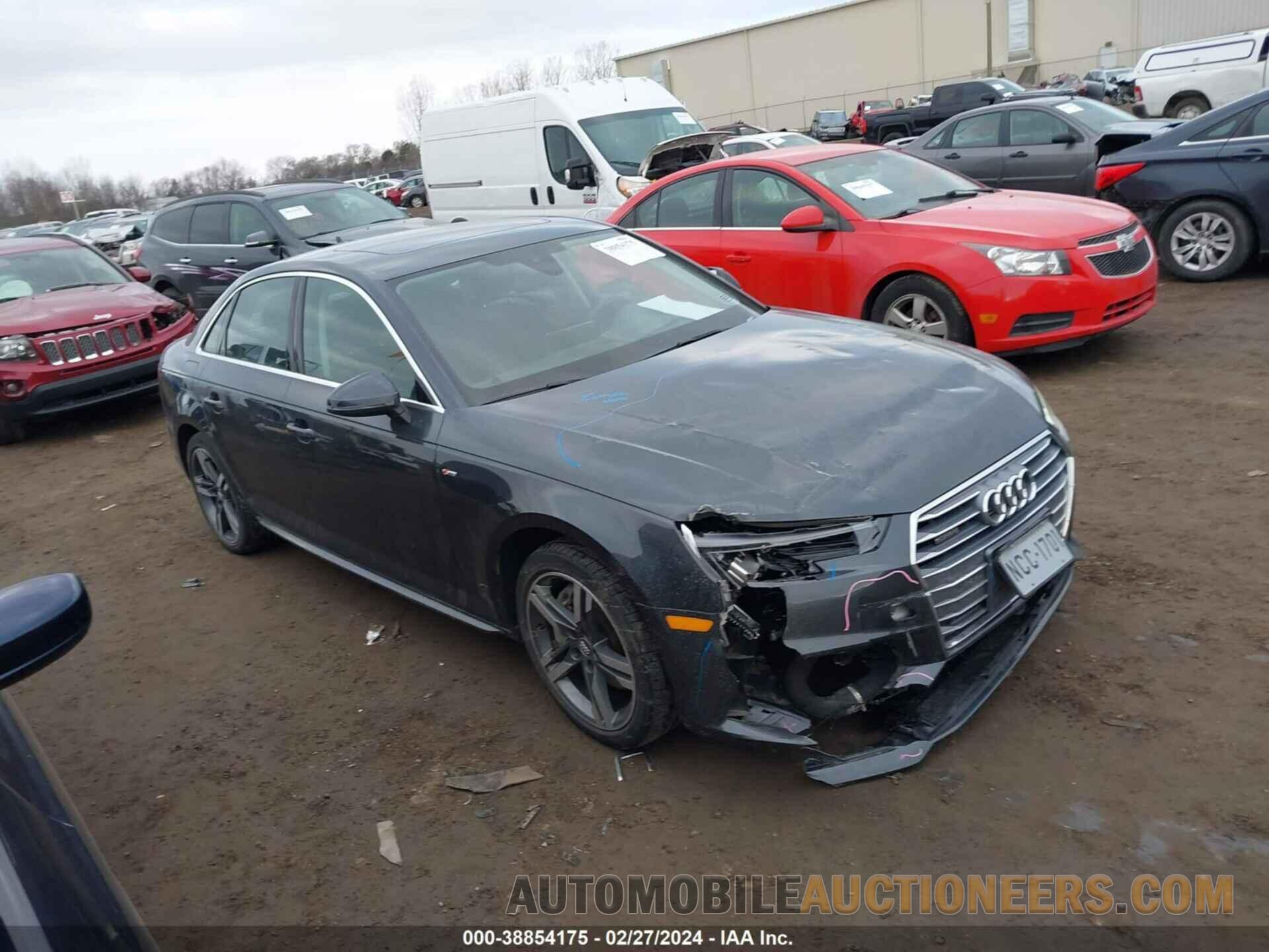 WAUENAF4XJN018711 AUDI A4 2018