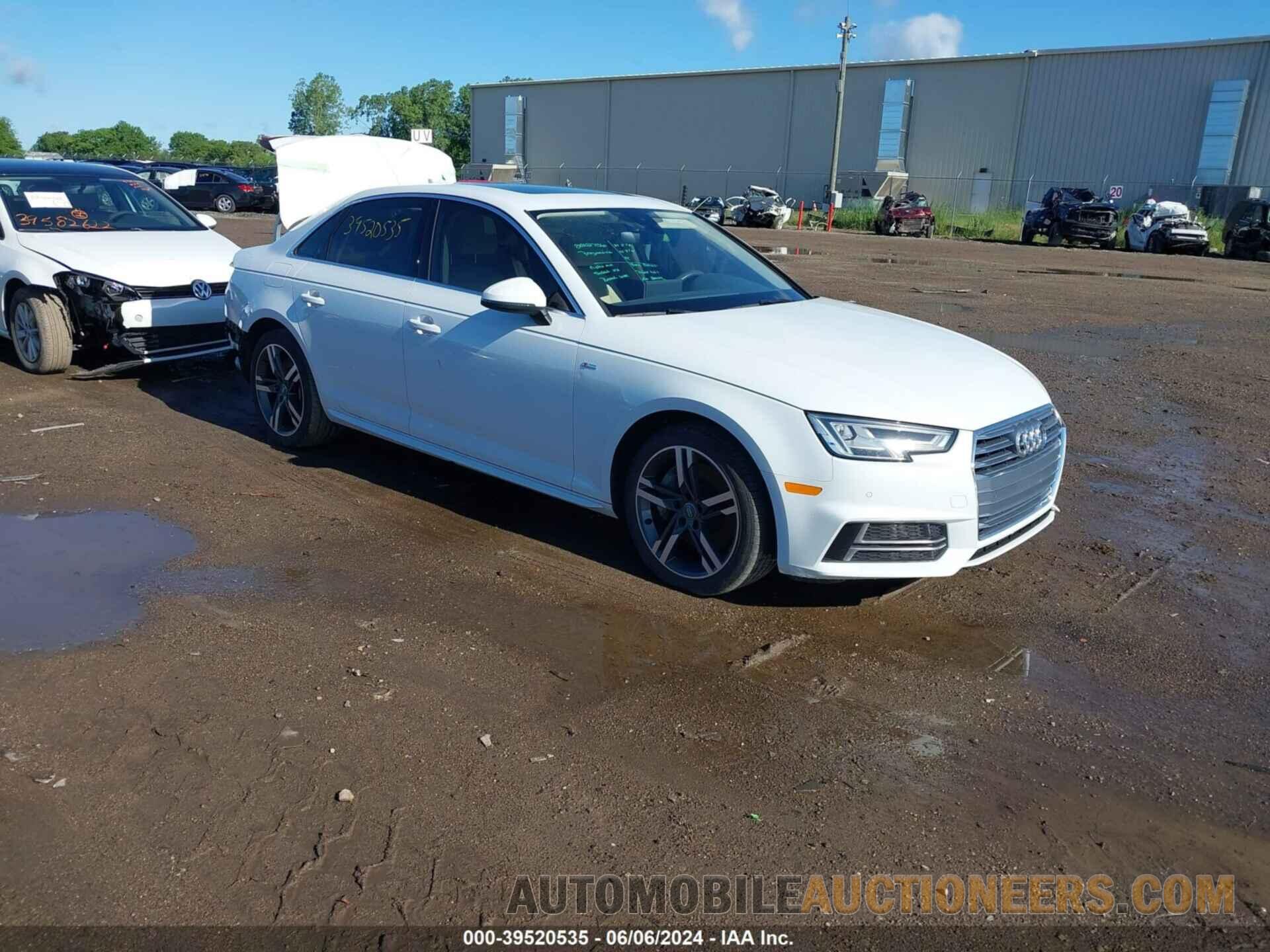 WAUENAF4XJN019969 AUDI A4 2018