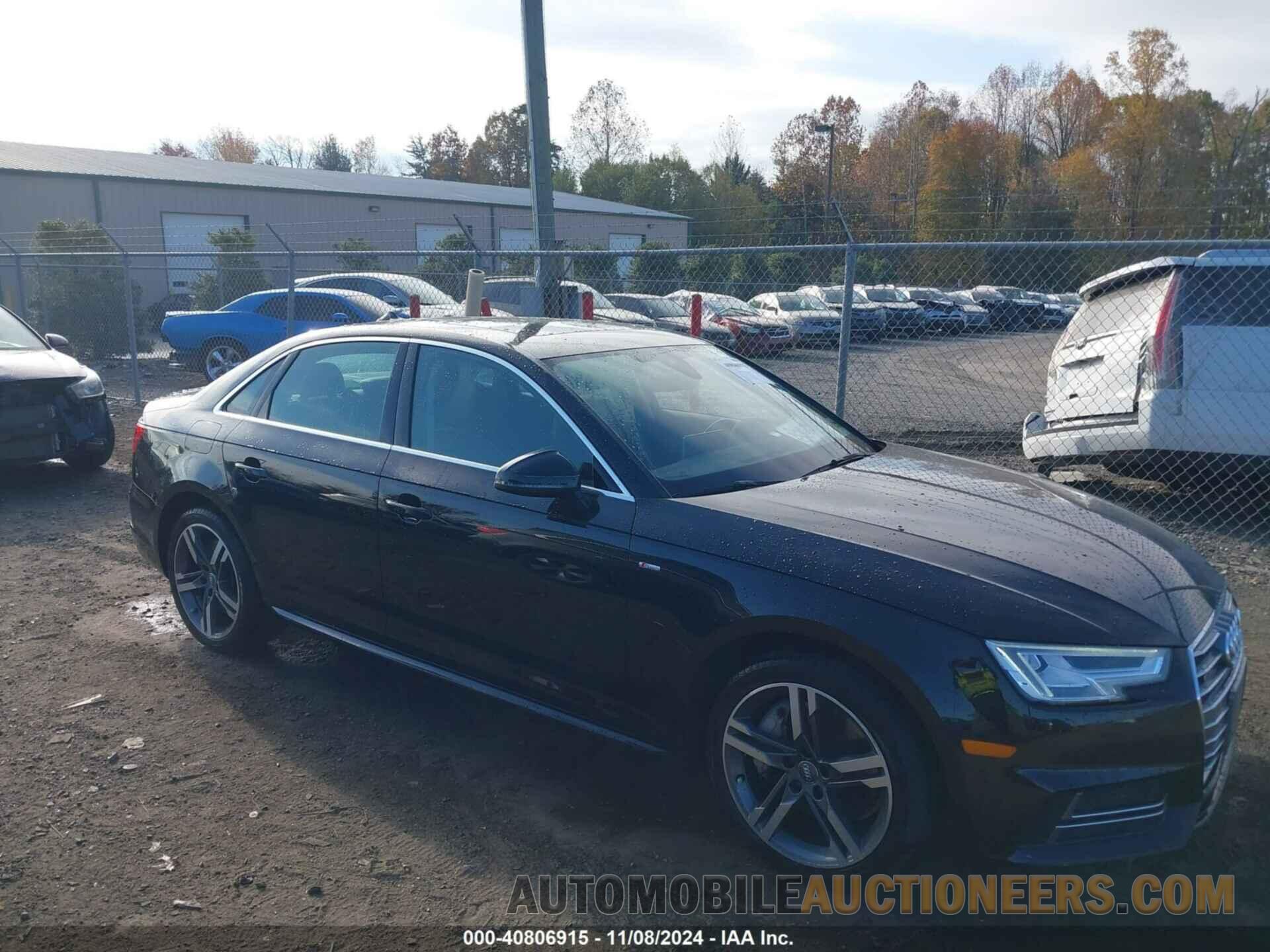 WAUENAF4XJN020121 AUDI A4 2018