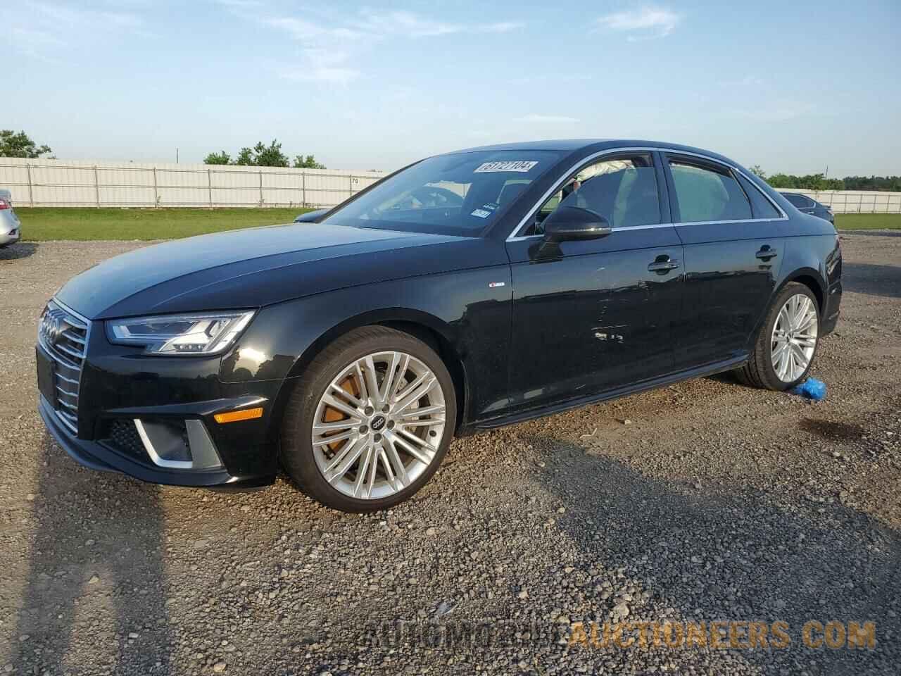 WAUENAF4XKA006891 AUDI A4 2019