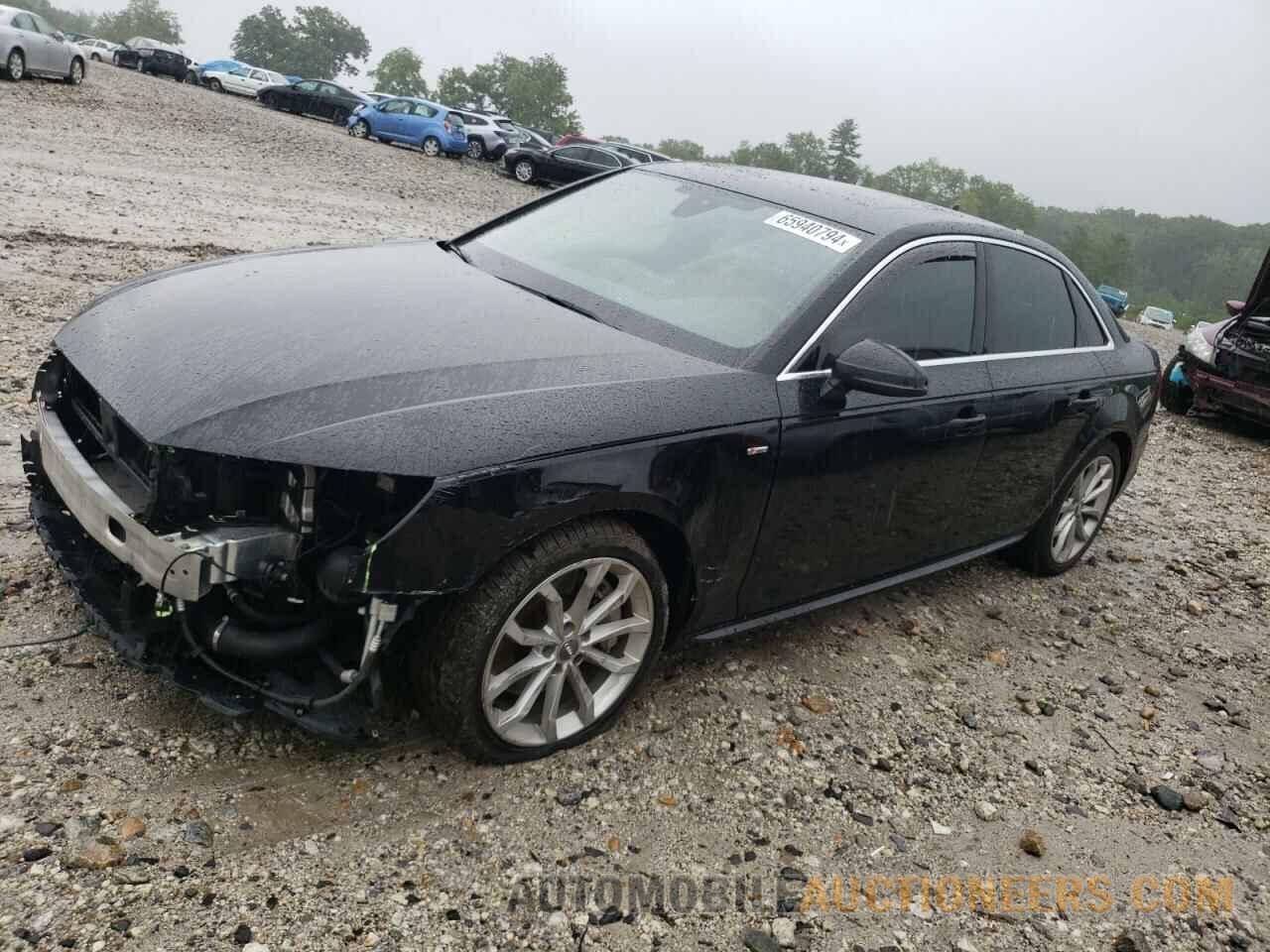 WAUENAF4XKA016174 AUDI A4 2019