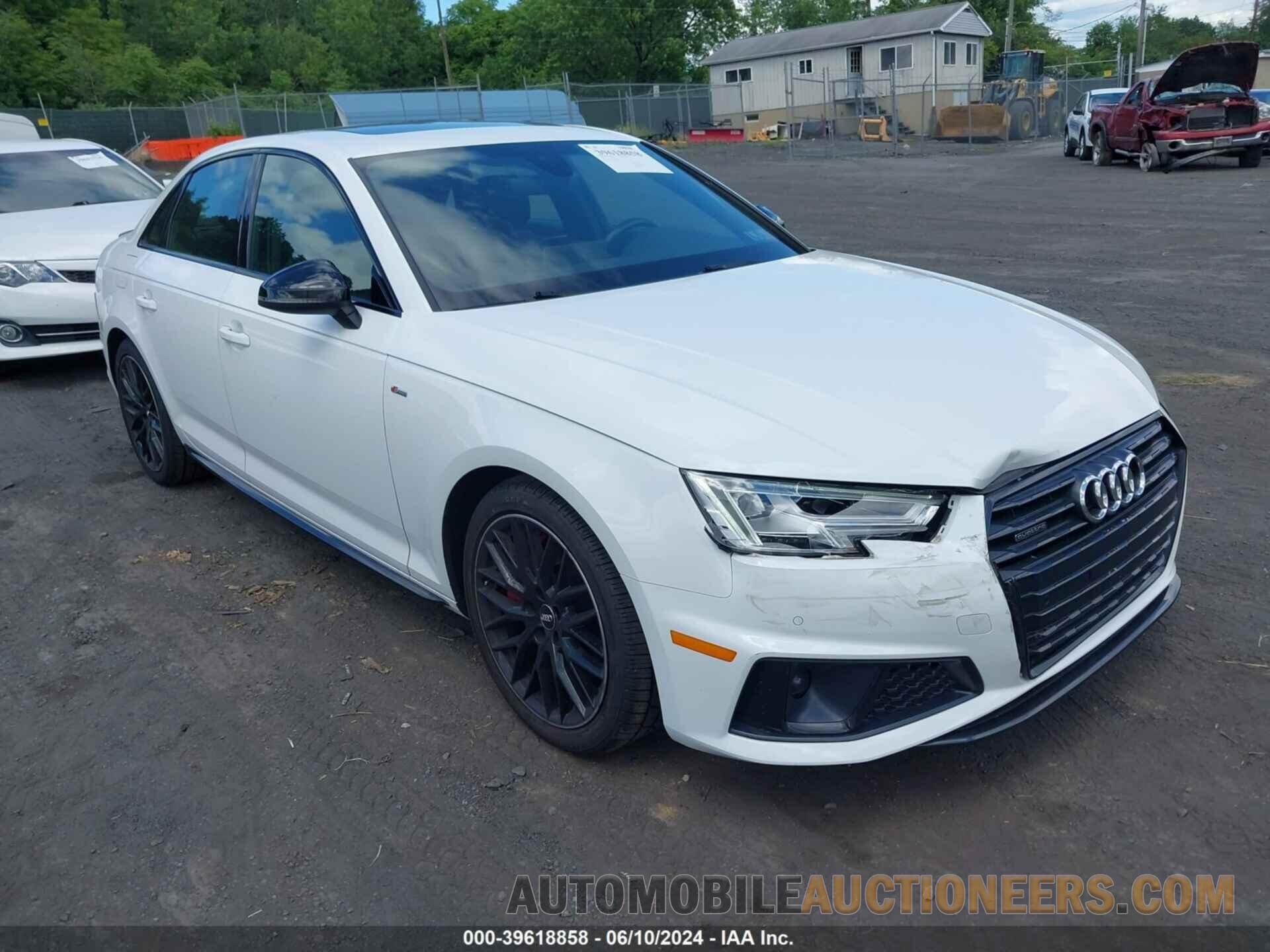 WAUENAF4XKA029247 AUDI A4 2019