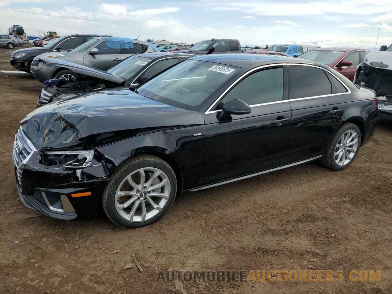 WAUENAF4XKA037719 AUDI A4 2019